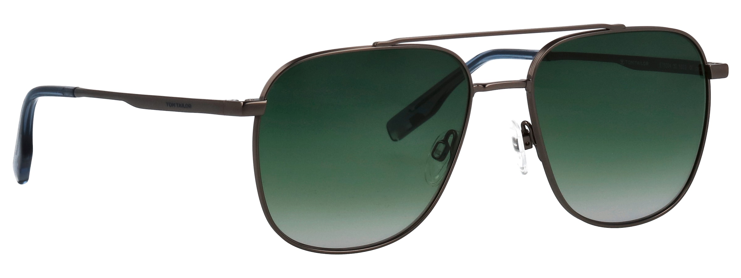 TOM TAILOR Sonnenbrille »Modell 675004« Form Pilot, Logoschriftzug auf Bügel, Metallfassung