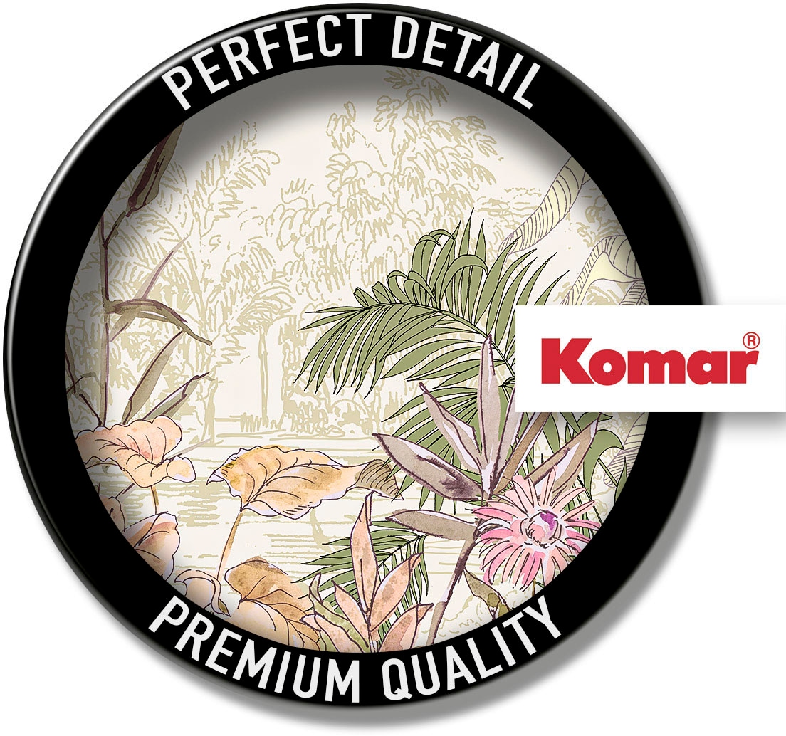 Komar Vliestapete »Digitaldruck Vlies - Humided Heat - Größe 300 x 250 cm«, bedruckt, Wohnzimmer, Schlafzimmer