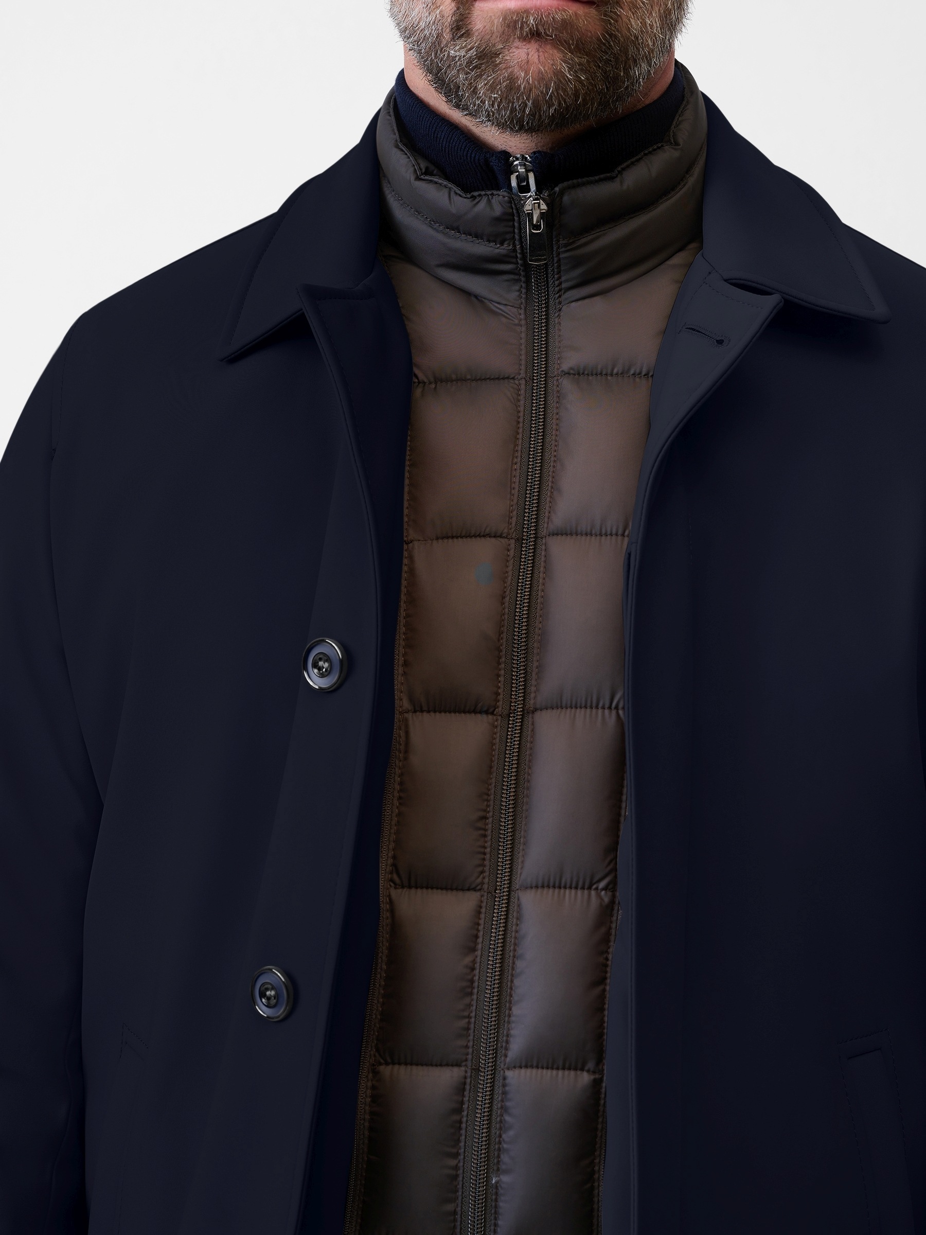 RICANO Kurzmantel »Mantel Claudio« Handgefertigt, Made in Europe