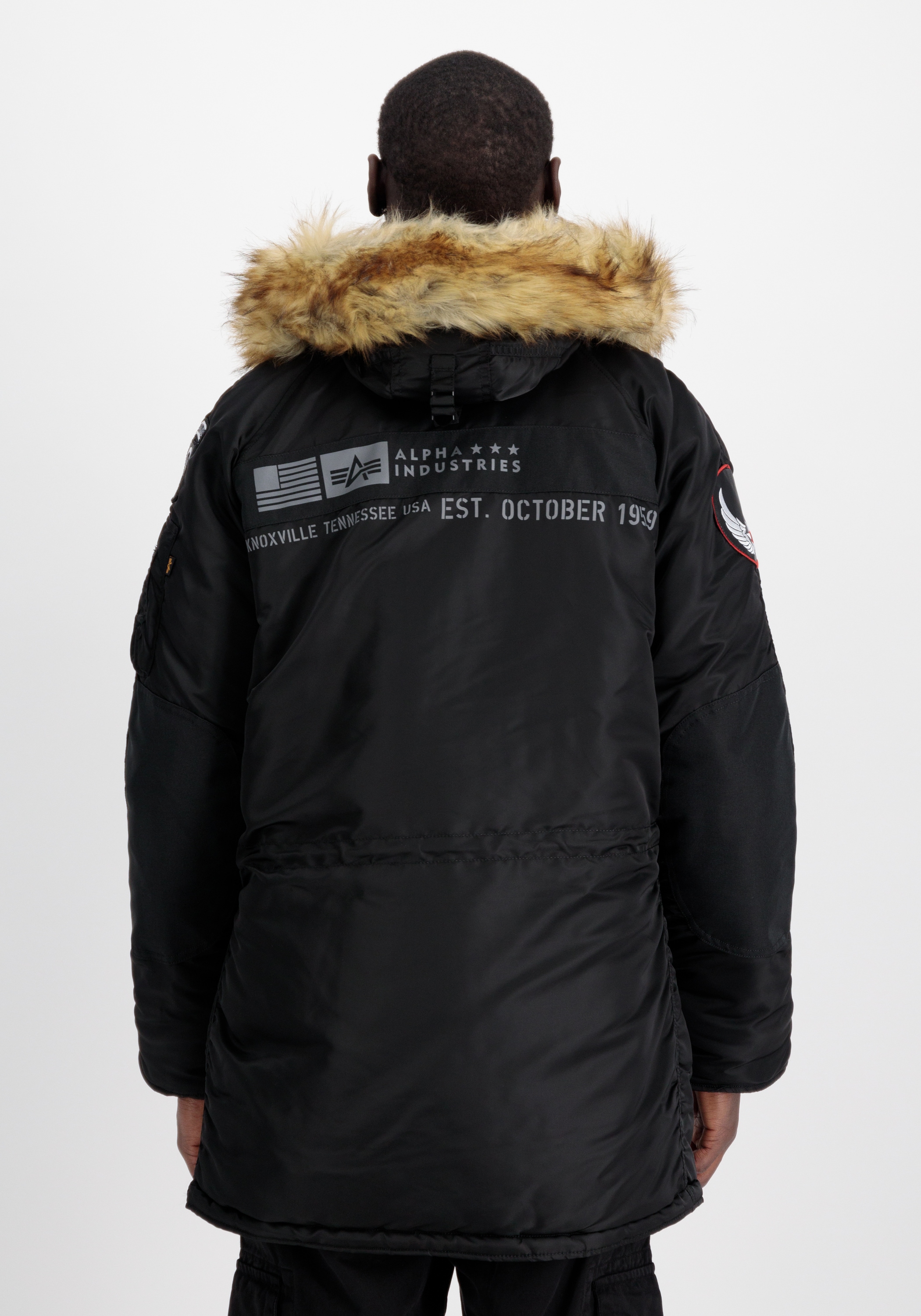 Alpha Industries Winterjacke »ALPHA INDUSTRIES Men - Cold Weather Jackets N-3B Airborne«