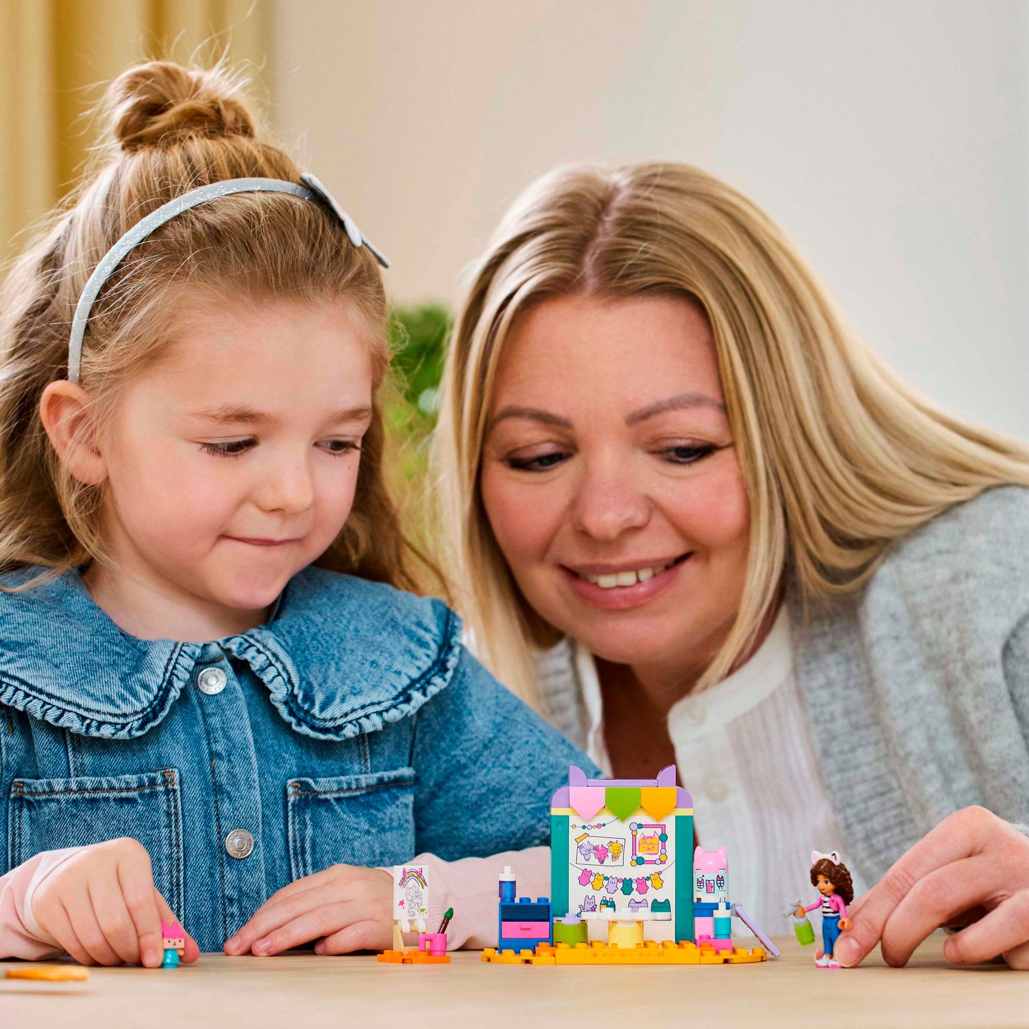 LEGO® Konstruktionsspielsteine »Bastelspaß mit Baby Box (10795), LEGO Gabby's Dollhouse«, (60 St.), Made in Europe