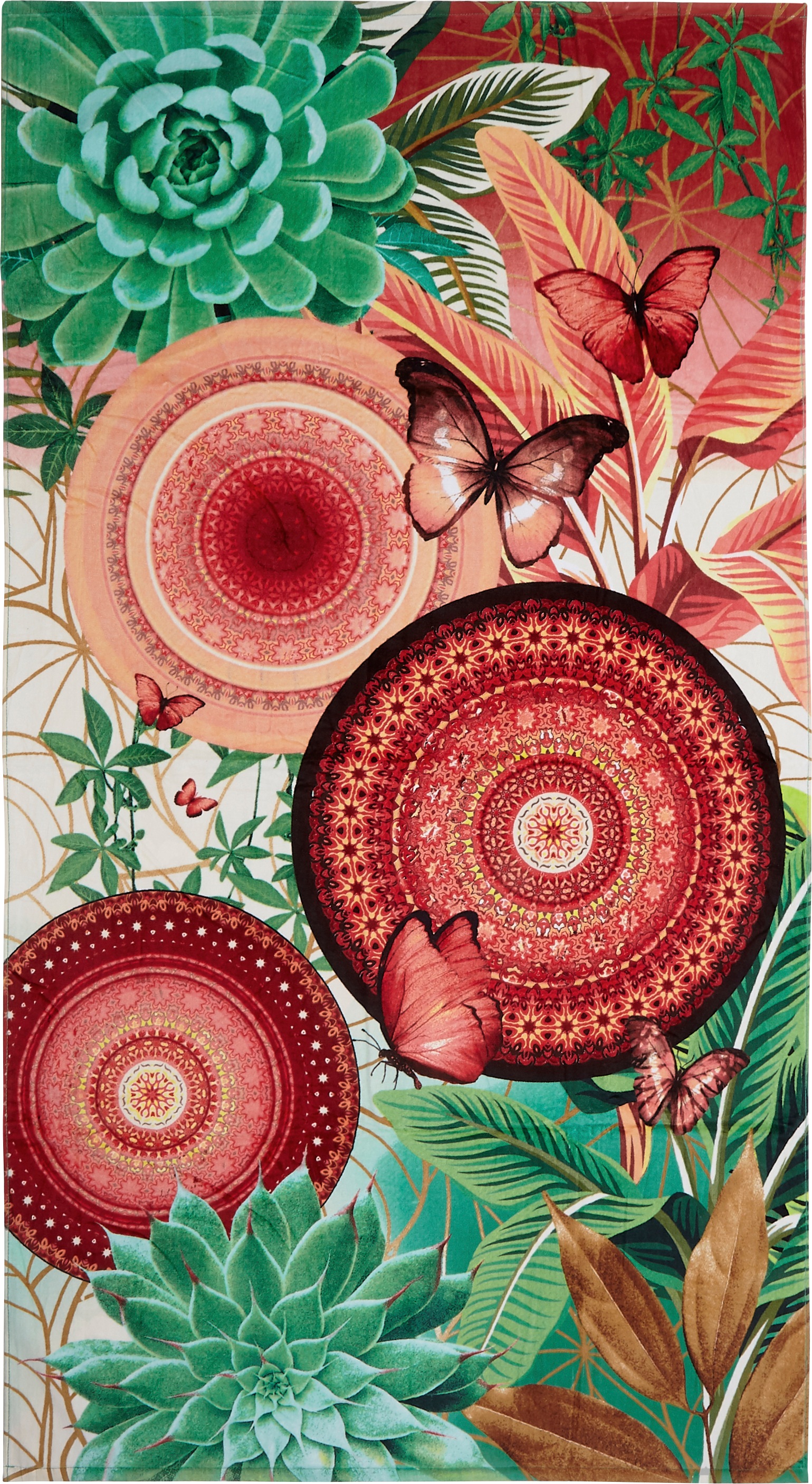 hip Strandtuch »Jimena«, (1 St.), mit Mandalas