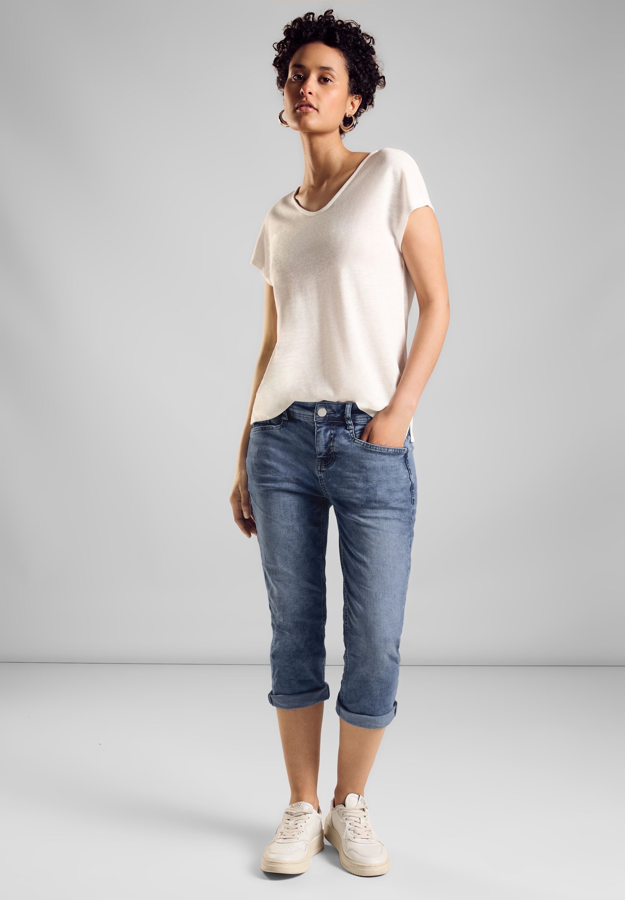 STREET ONE 3/4-Jeans »Style Jane«, mit Stretchanteil