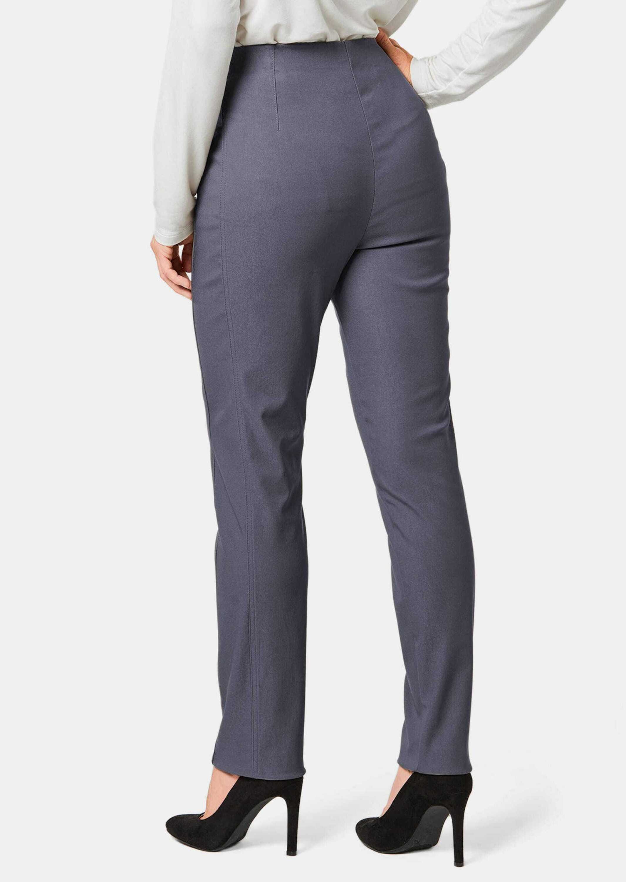GOLDNER 2-in-1-Hose »Wärmende Schlupfhose LOUISA in knitterarmer Ware«