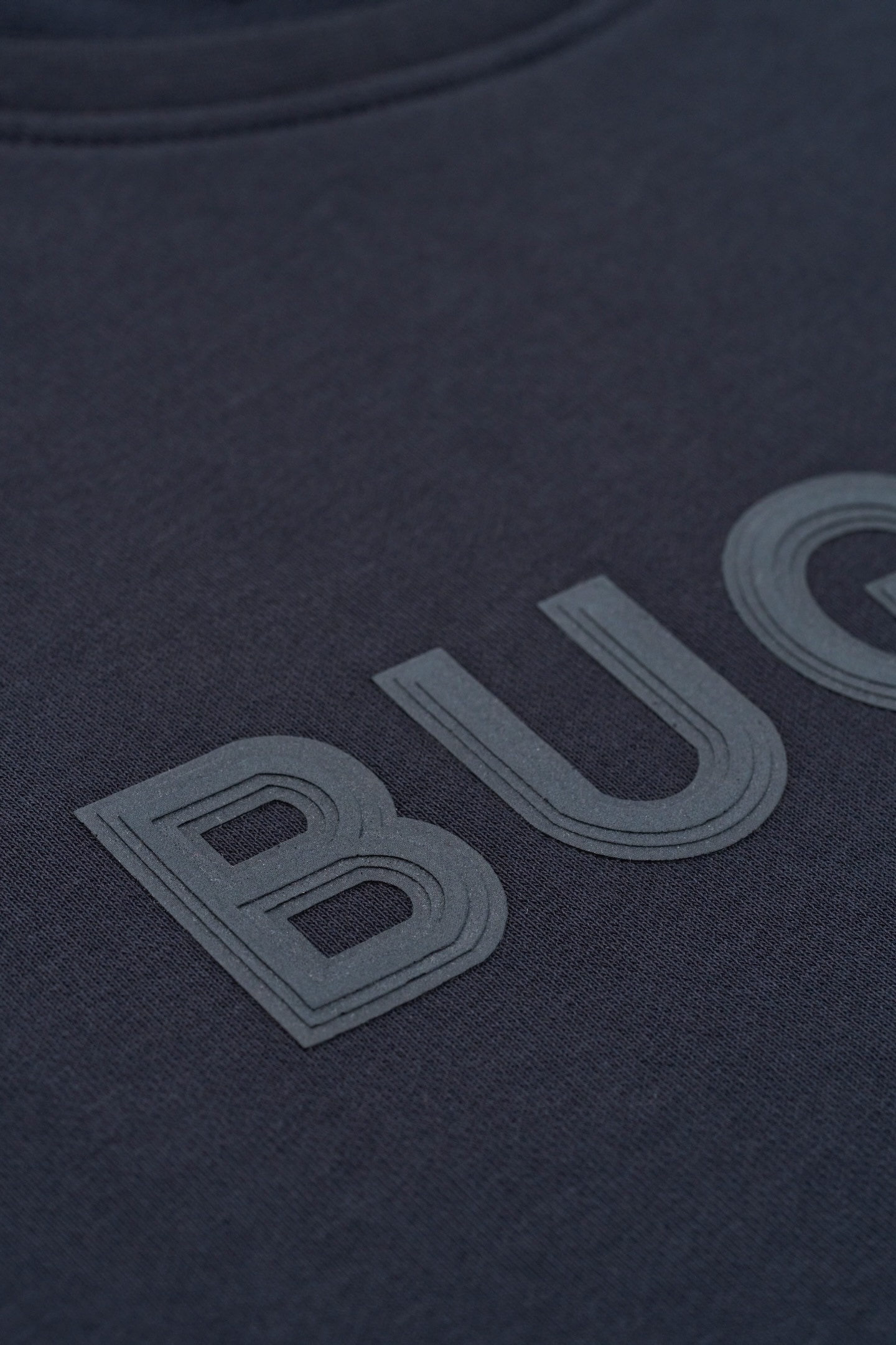 bugatti Sweatshirt, mit 3-D-Print