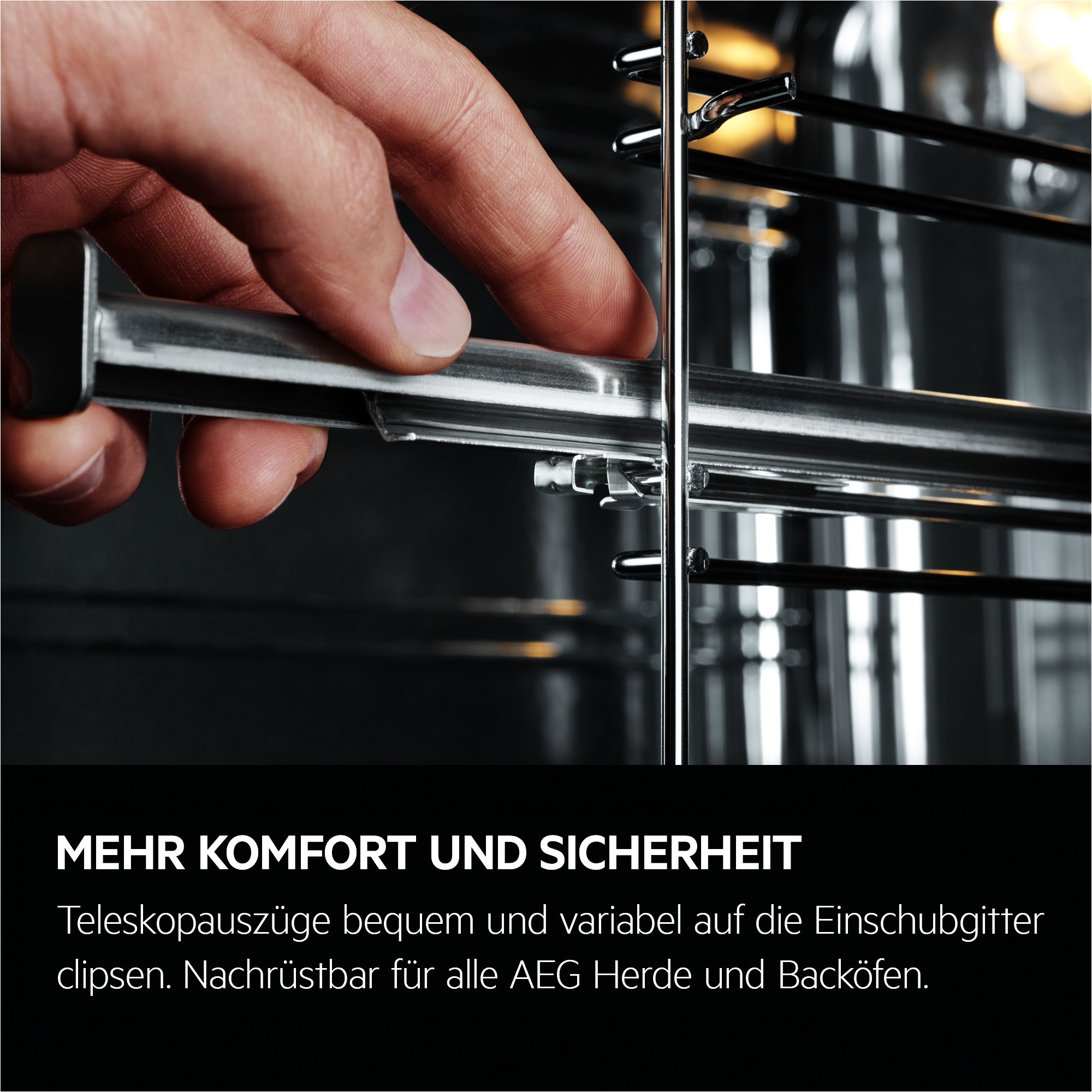 AEG Elektro-Herd-Set Serie 5000 »HH24HSB«, Aqua Clean, Multilevel Cooking