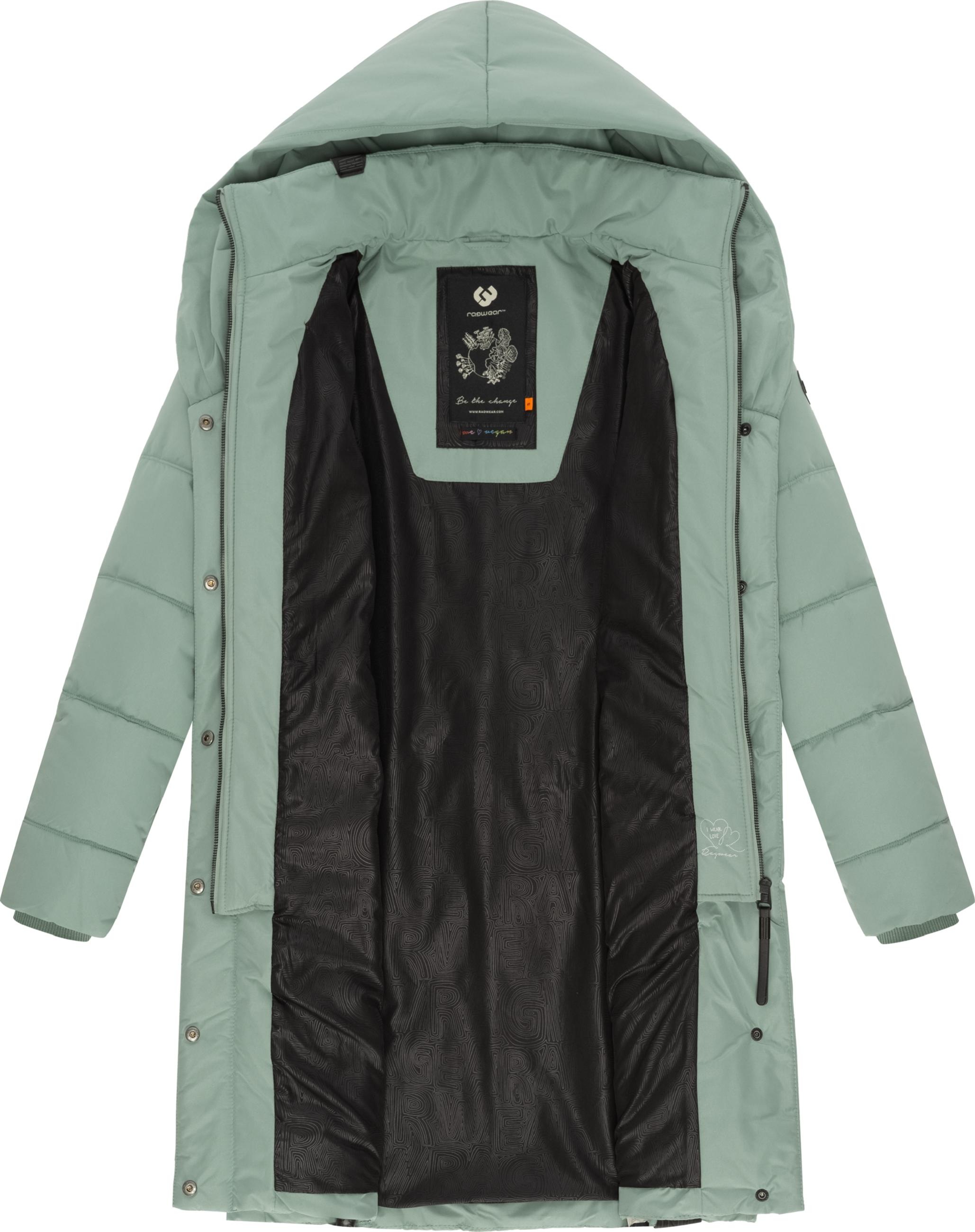 Ragwear Steppmantel »Steppmantel Natalka«, stylischer, gesteppter Winterparka mit gefütterter Kapuze