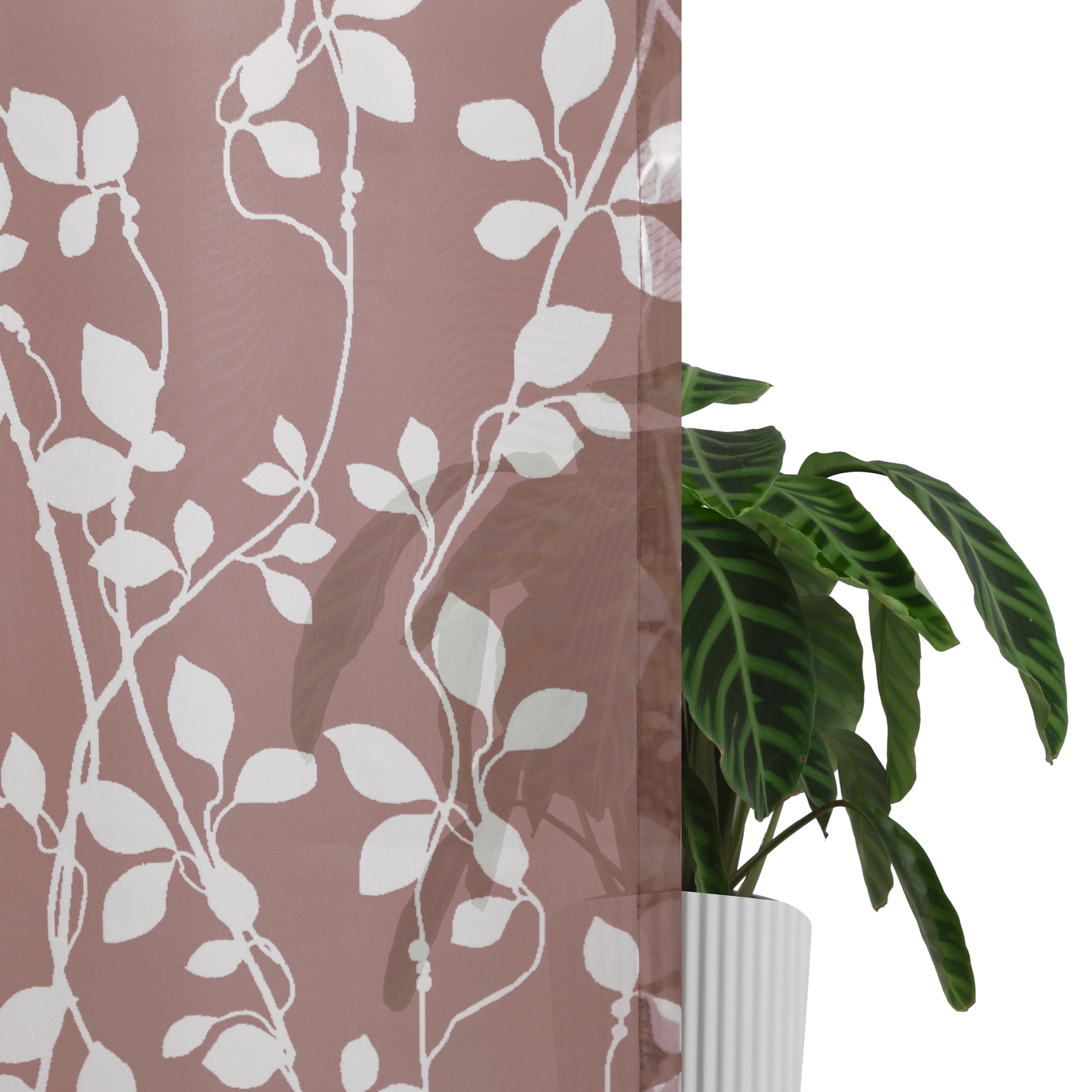 OTTO home Gardine »Issoire« Stangendurchzug 1 Stk. tlg. Wohnzimmer, Schlafzimmer, Esszimmer, gemustert, modern