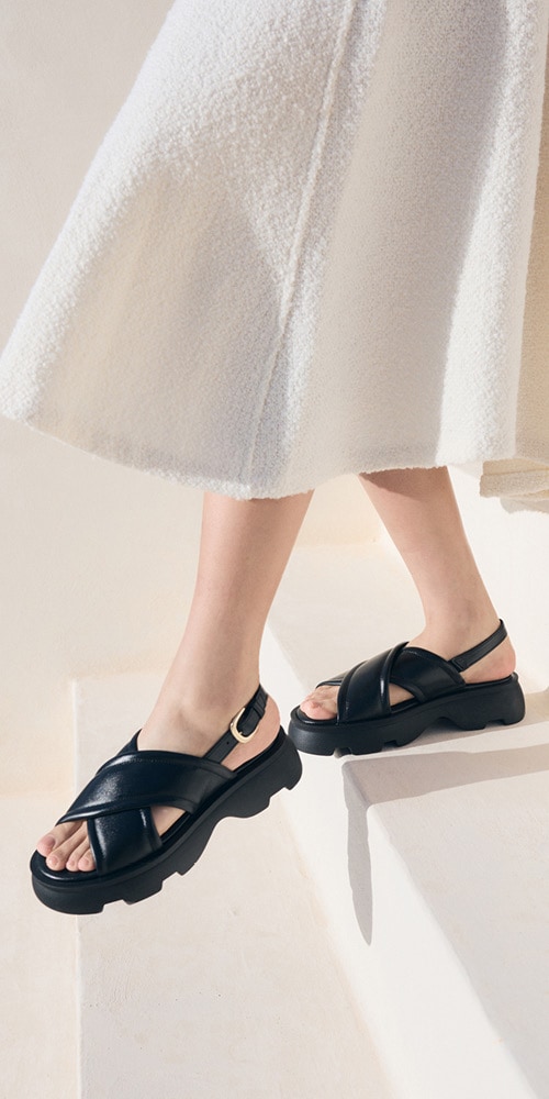 Gabor Sandalette »YORK«, Plateau, Riemchensandale, Sommerschuh in trendigem Look, G-Weite