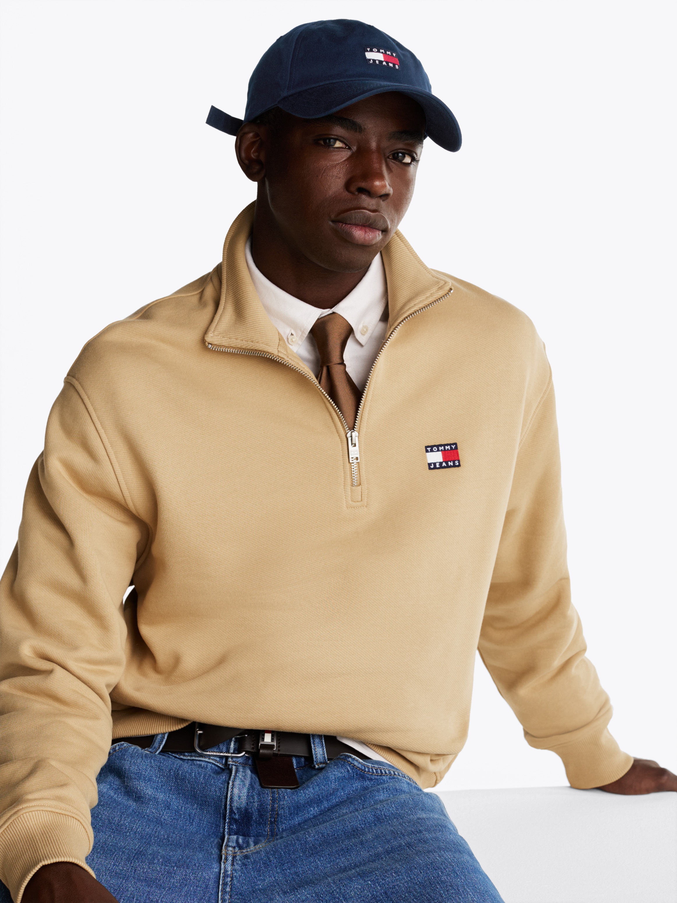 Tommy Jeans Baseball Cap »TJM HERITAGE CORE CAP« UNISEX Klemmverschluss, große Logostickerei