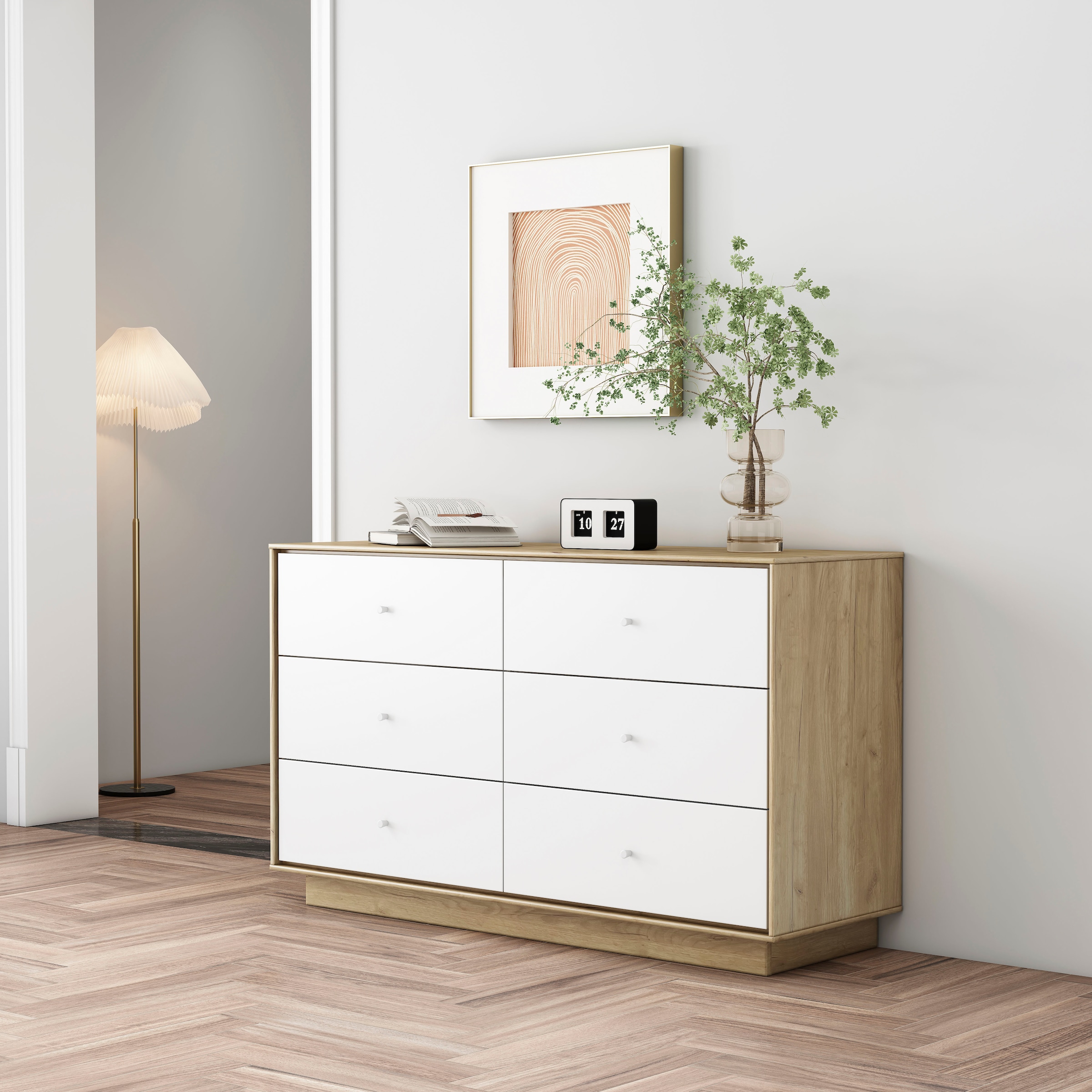 OTTO home Kommode »Blaire« kratzfeste Melaminoberfläche, ABS-Kanten und FSC-zertifiziertem Holz