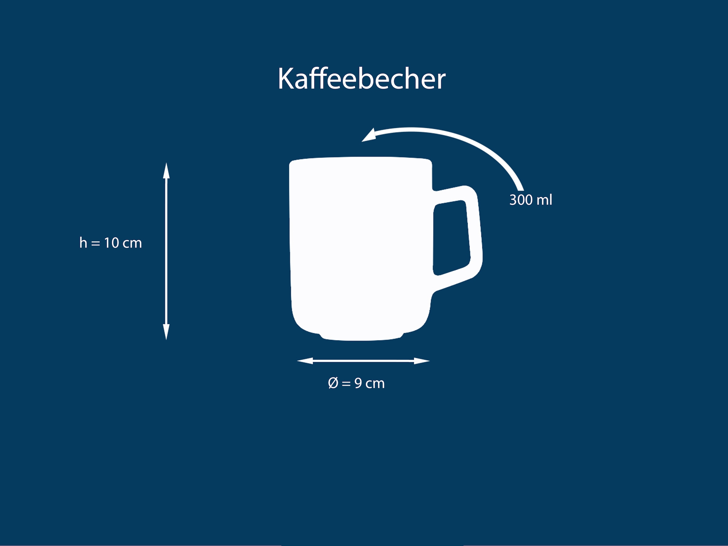 OTTO home Becher »modernes 6-teiliges Kaffeebecher-Set Lykk« hohe Haltbarkeit, spülmaschinen- & mikrowellengeeignet, Reaktivglasur