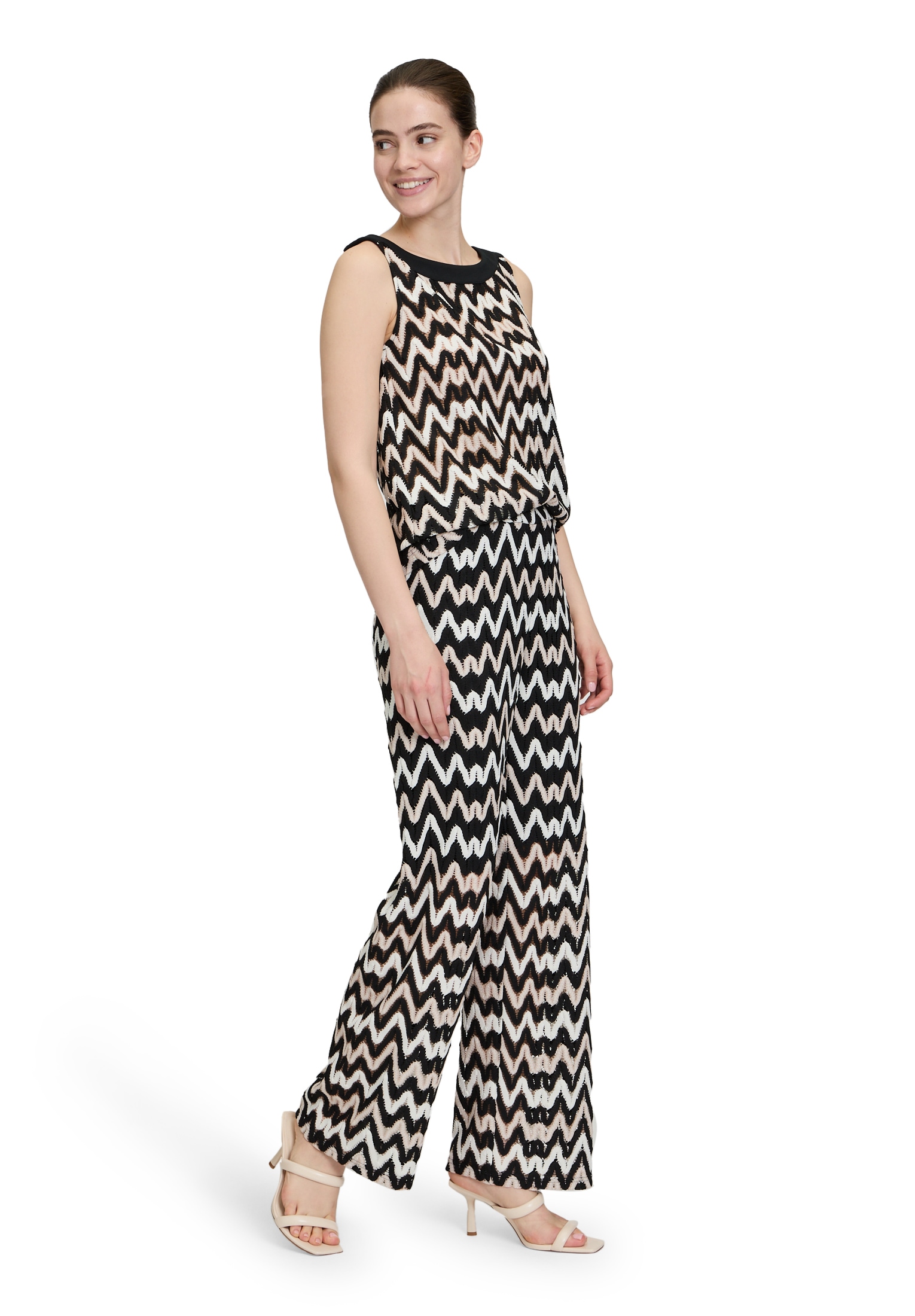 Betty&Co Schlupfhose »Schlupfhose mit Struktur«
