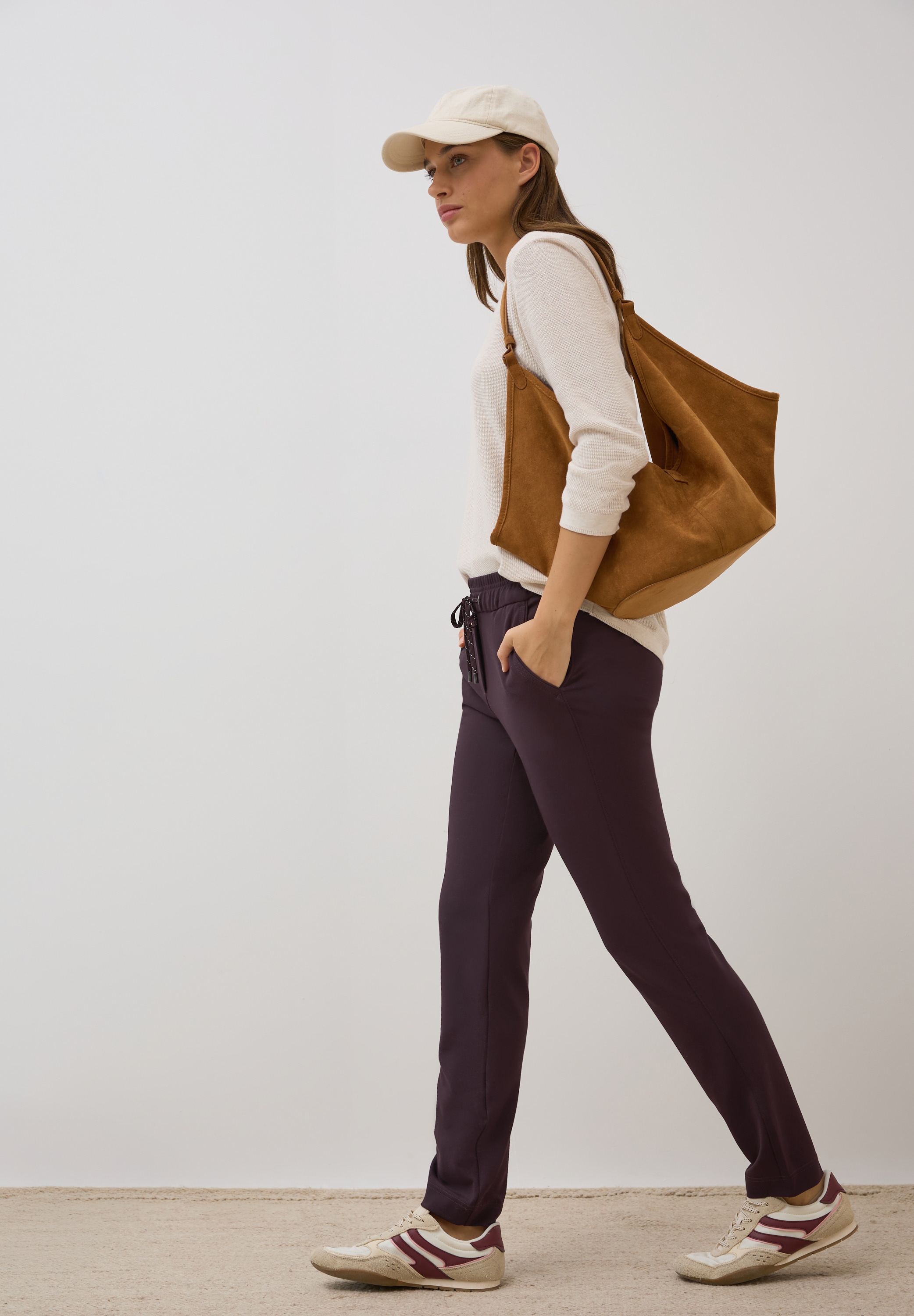 Cecil Stoffhose »Style Tracey«, mit elastischem Bund und Tunnelzug