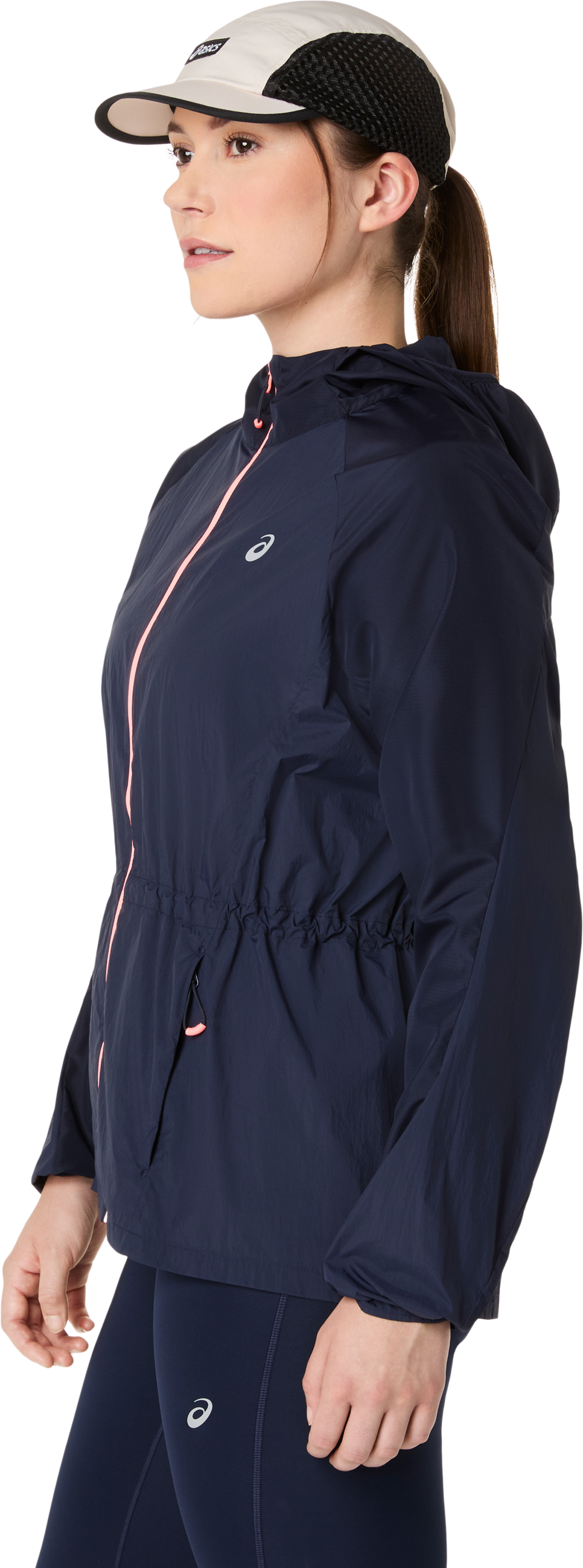 Asics Laufjacke »ROAD PACKABLE JACKET« mit Kapuze Übergangsjacke