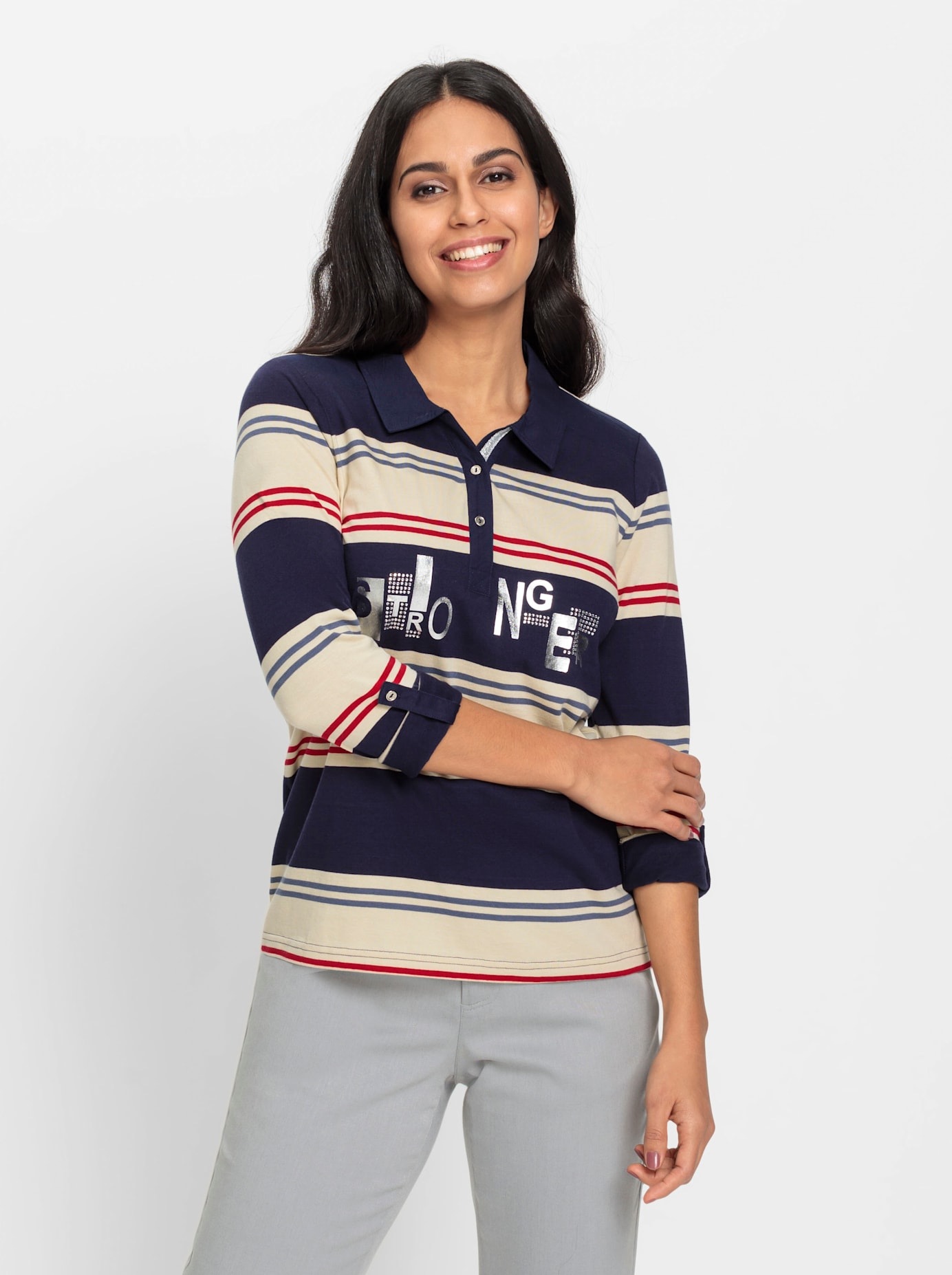 Inspirationen Poloshirt »Poloshirt«, (1 tlg.)