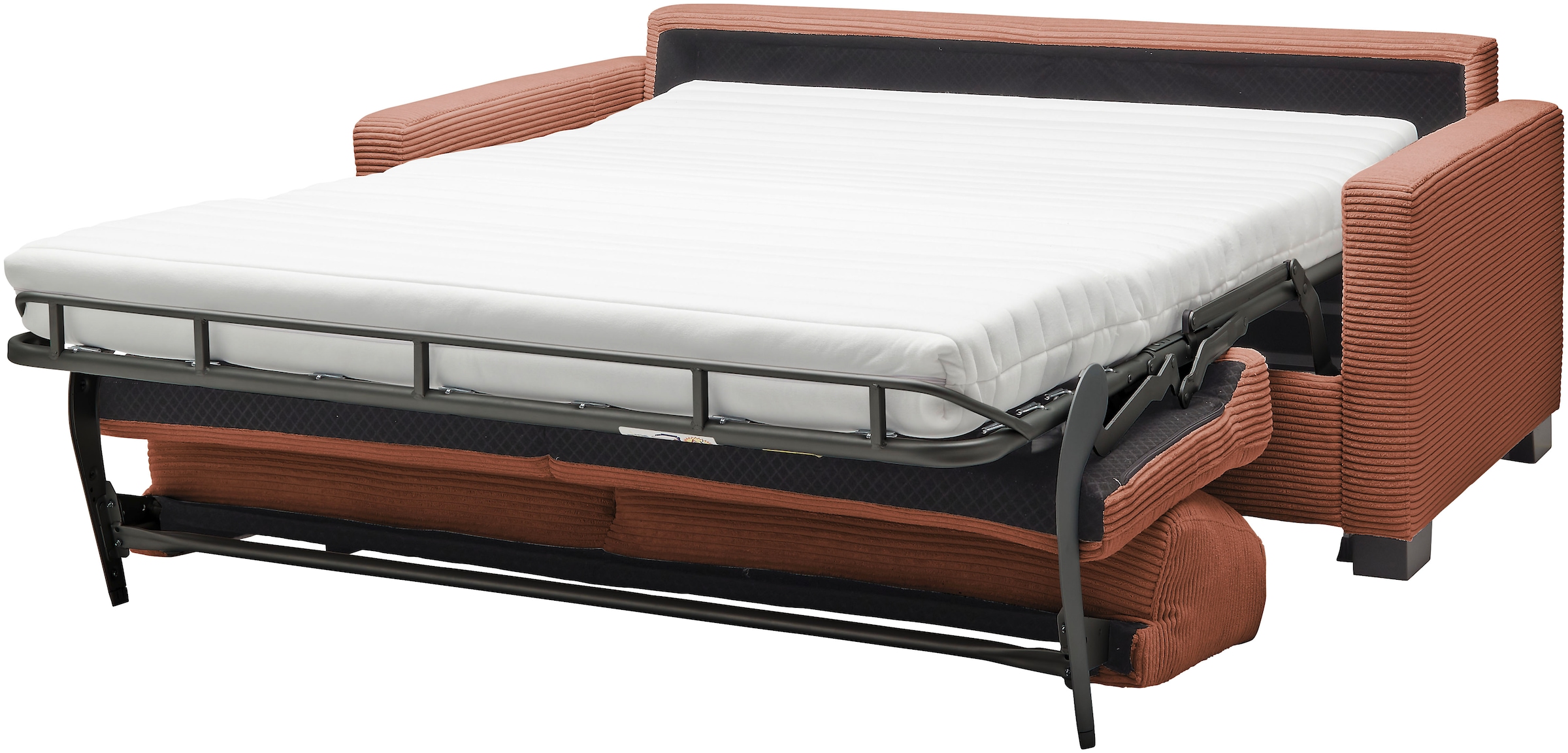 Home affaire Schlafsofa »Vionelle, 3-Sitzer mit Kaltschaummatratze nach Wahl, Breite 206 cm« Dauerschläfer mit wahlweise Standard- oder Premium-Matratze