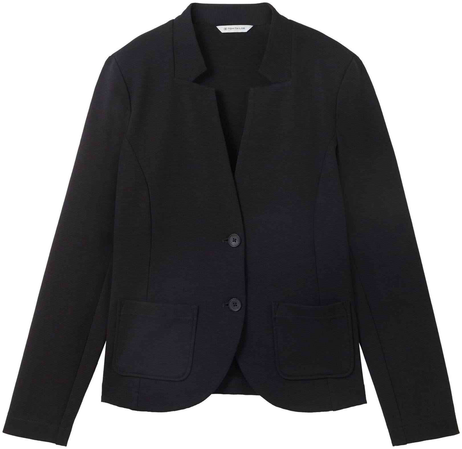 TOM TAILOR Sweatblazer »Ottoman«, mit aufgesetzten Taschen und Struktur