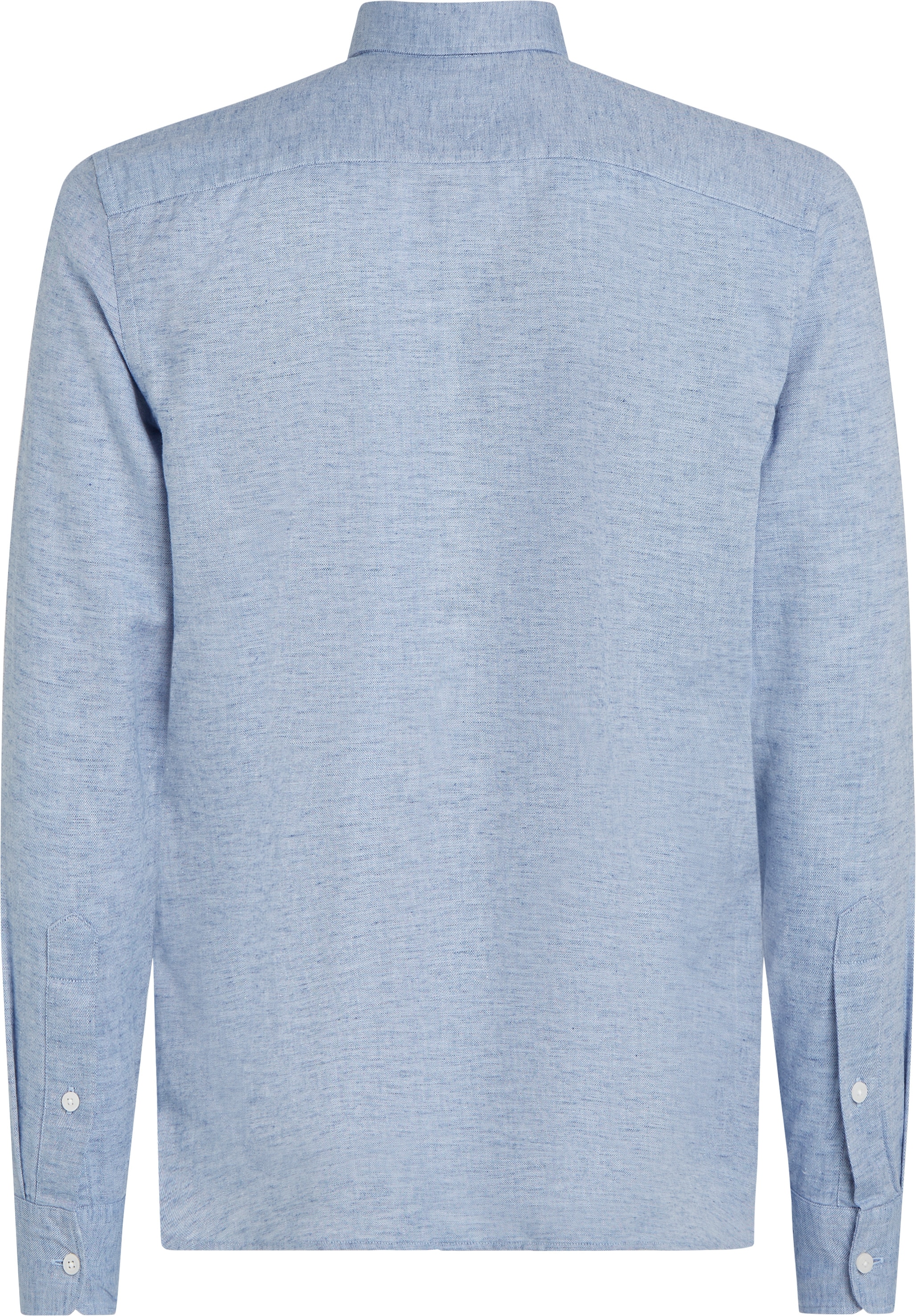 Tommy Hilfiger Langarmhemd »BRUSHED LINEN SOLID SF SHIRT«