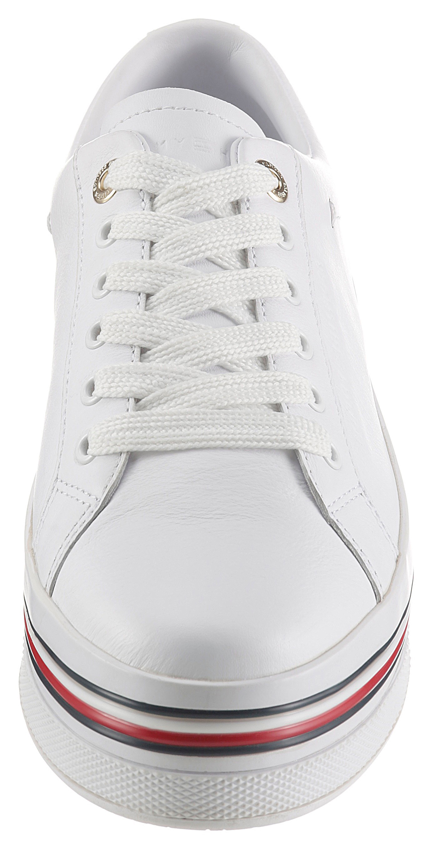 cupsole flatform trainers