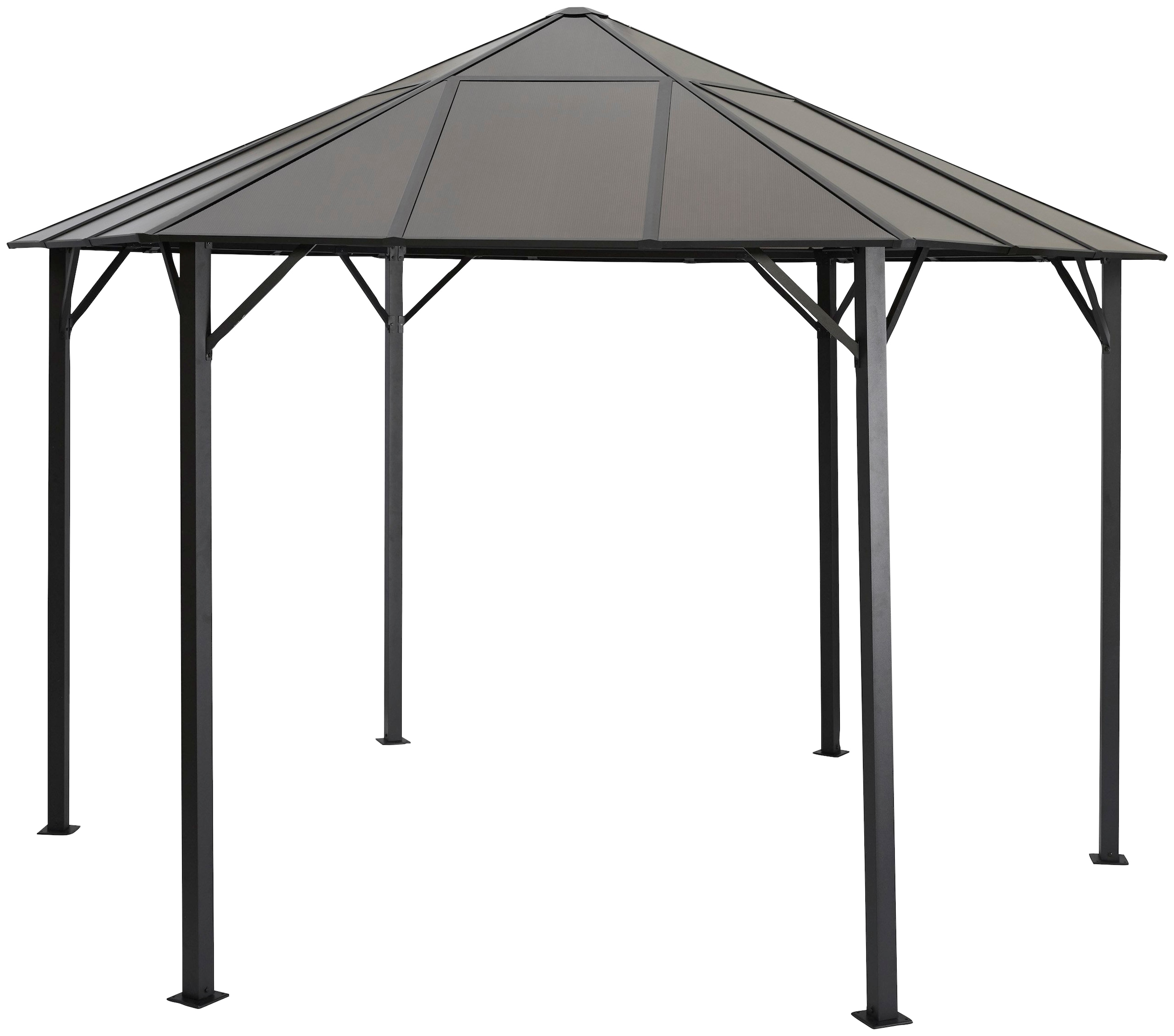 KONIFERA Pavillon-Ersatzdach »Costa Brava«, für 350x350 cm, braun