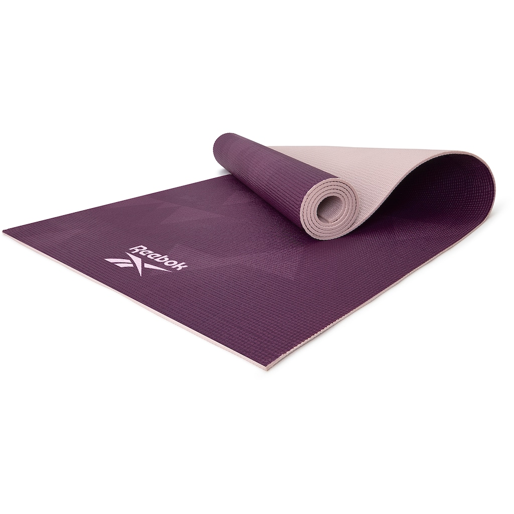 Reebok Yogamatte »Reebok Yogamatte mit geometrischem Muster - beidseitig, rutschfest«