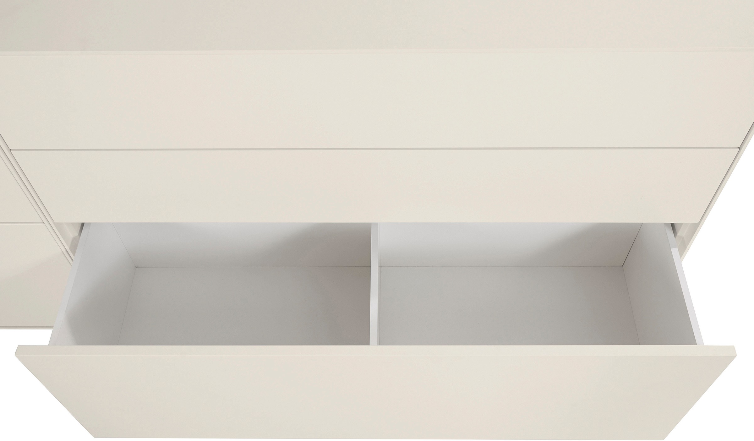 LeGer Home by Lena Gercke Sideboard »Essentials«, (3 St.), Breite: 335cm, MDF lackiert, Push-to-open-Funktion