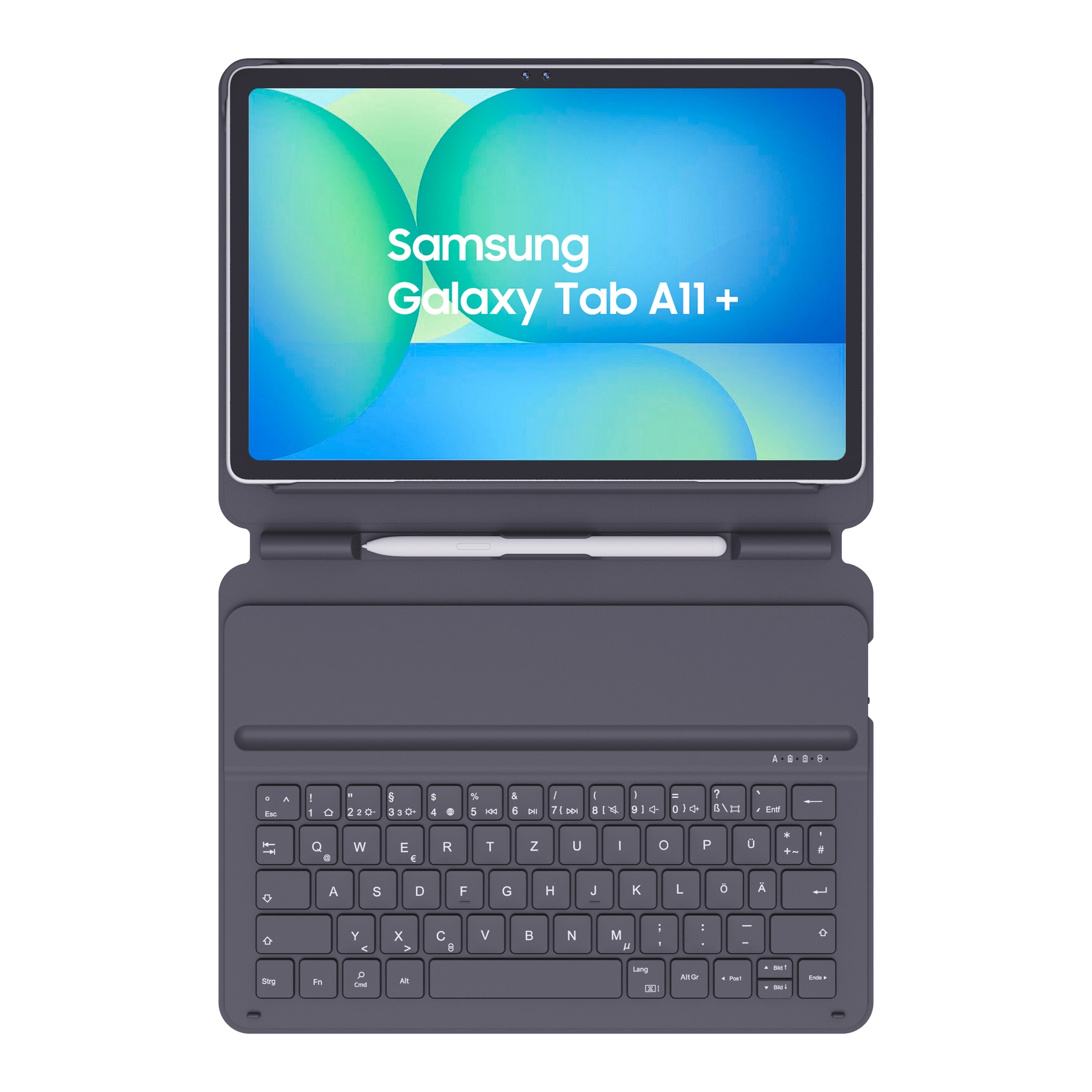 Samsung Tablet-Tastatur »Designed für Samsung DK Bluetooth Keyboard Cover für Galaxy Tab A11+« (USB-Anschluss)