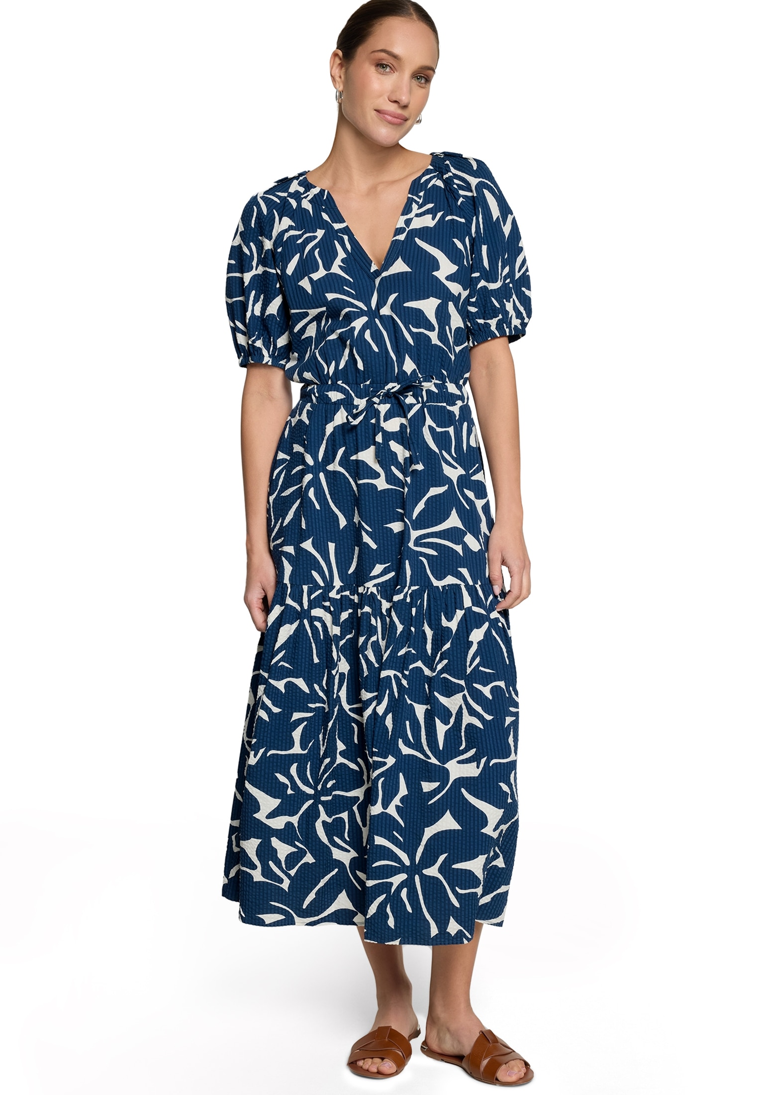 Zero Maxikleid »Maxikleid kurzarm«