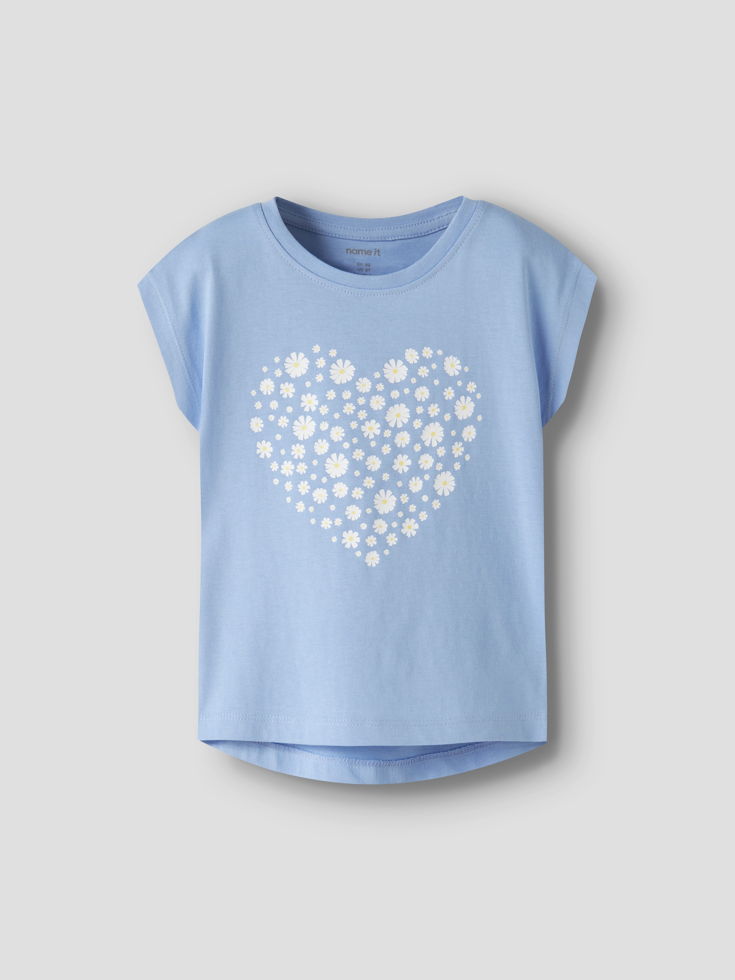 Name It T-Shirt »NMFVIGEA CAPSL TOP« Baumwolle, regular fit