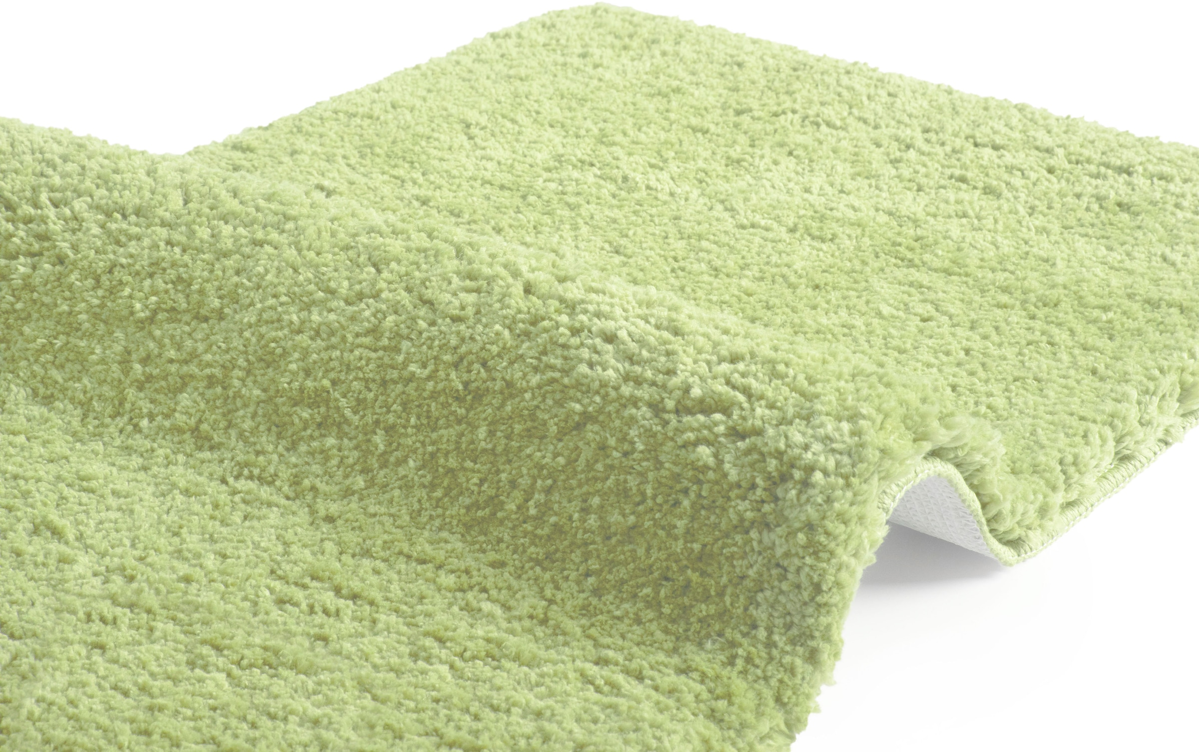 my home Badematte »Sanremo, Badvorleger, Badezimmer Teppich, sehr weich«, rutschhemmend beschichtet, fußbodenheizungsgeeignet-schnell trocknend, Badteppich, unifarben, rechteckig, rund & als 3-tlg. Set erhältlich