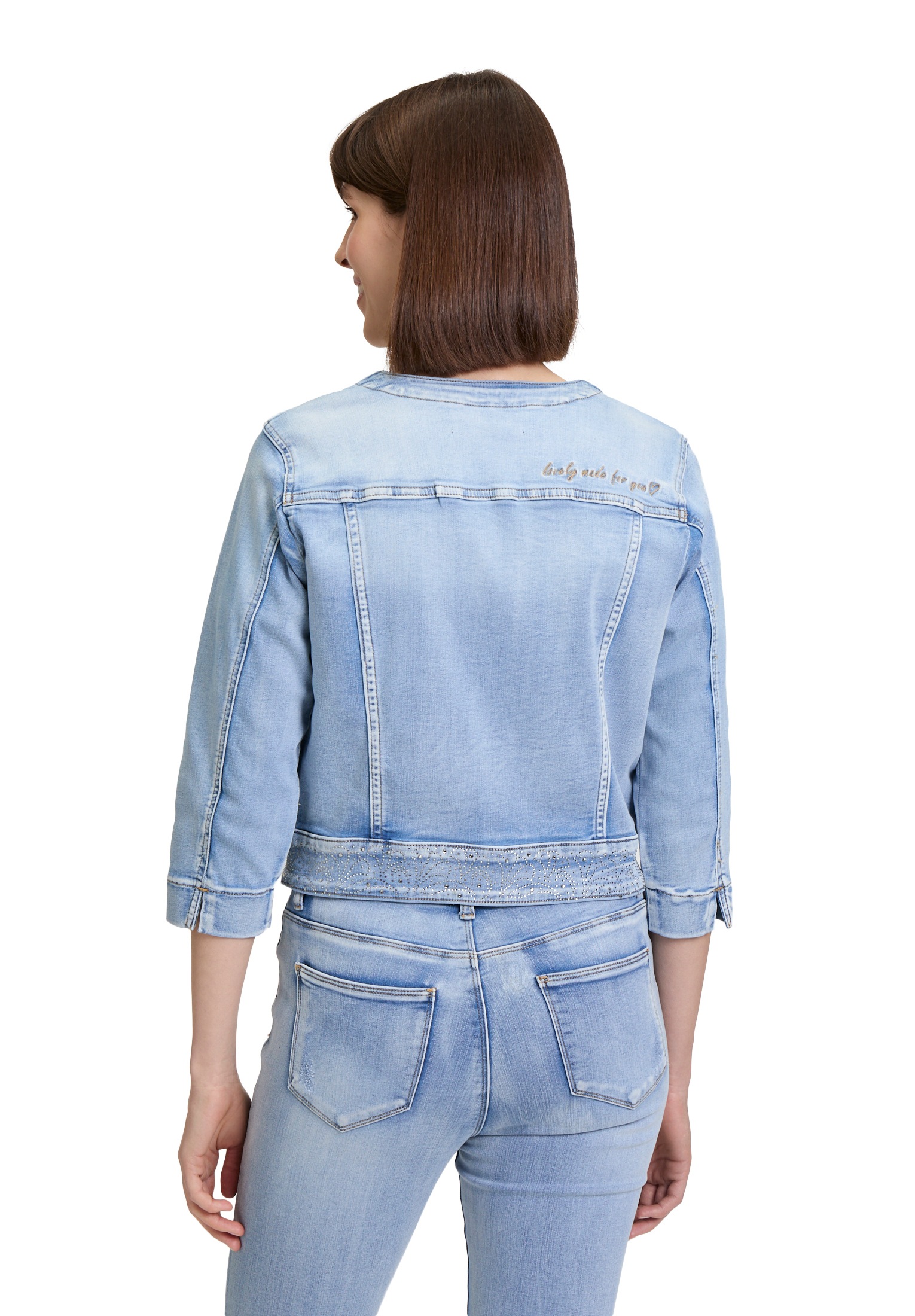 Betty Barclay Jeansblazer »Jeansjacke mit 3/4 Arm«