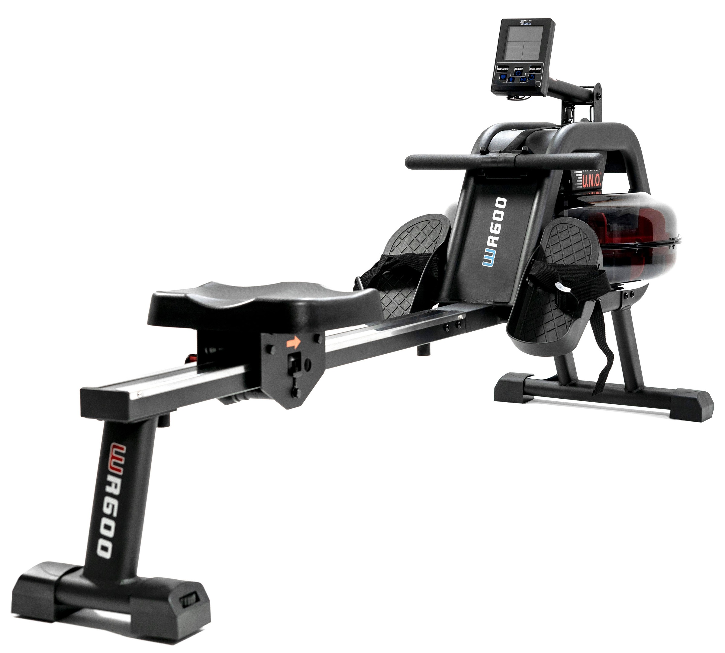 Motive Fitness By U.N.O. Rudergerät »WR 600« Rudermaschine in schwarz