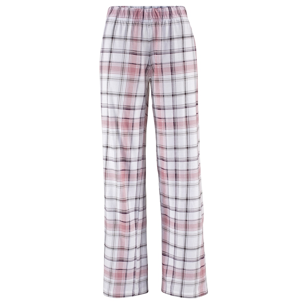 Arizona Pyjama, (2 tlg.), mit Karo Muster