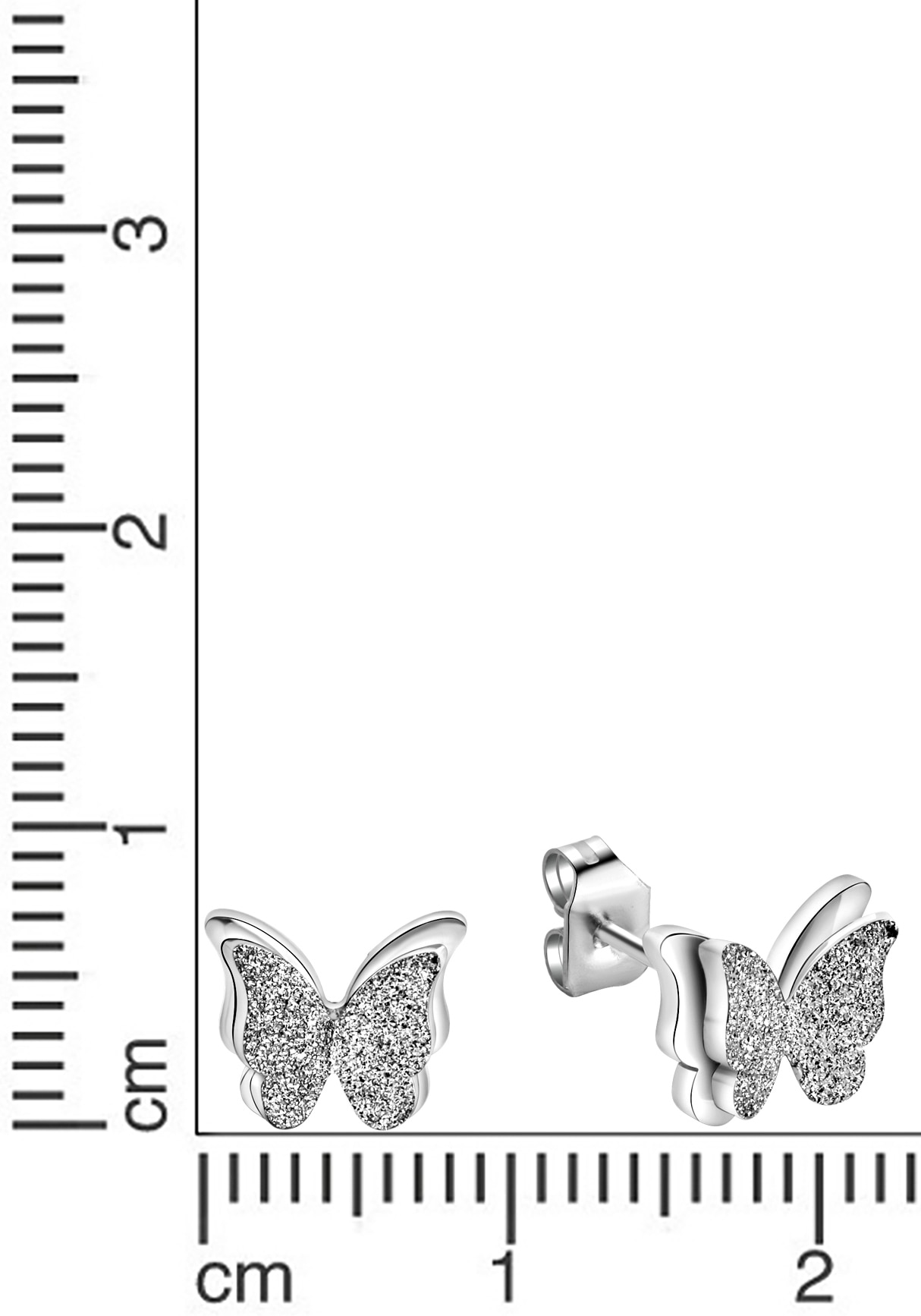 Firetti Paar Ohrstecker »Schmuck Geschenk Ohrschmuck Schmetterling«