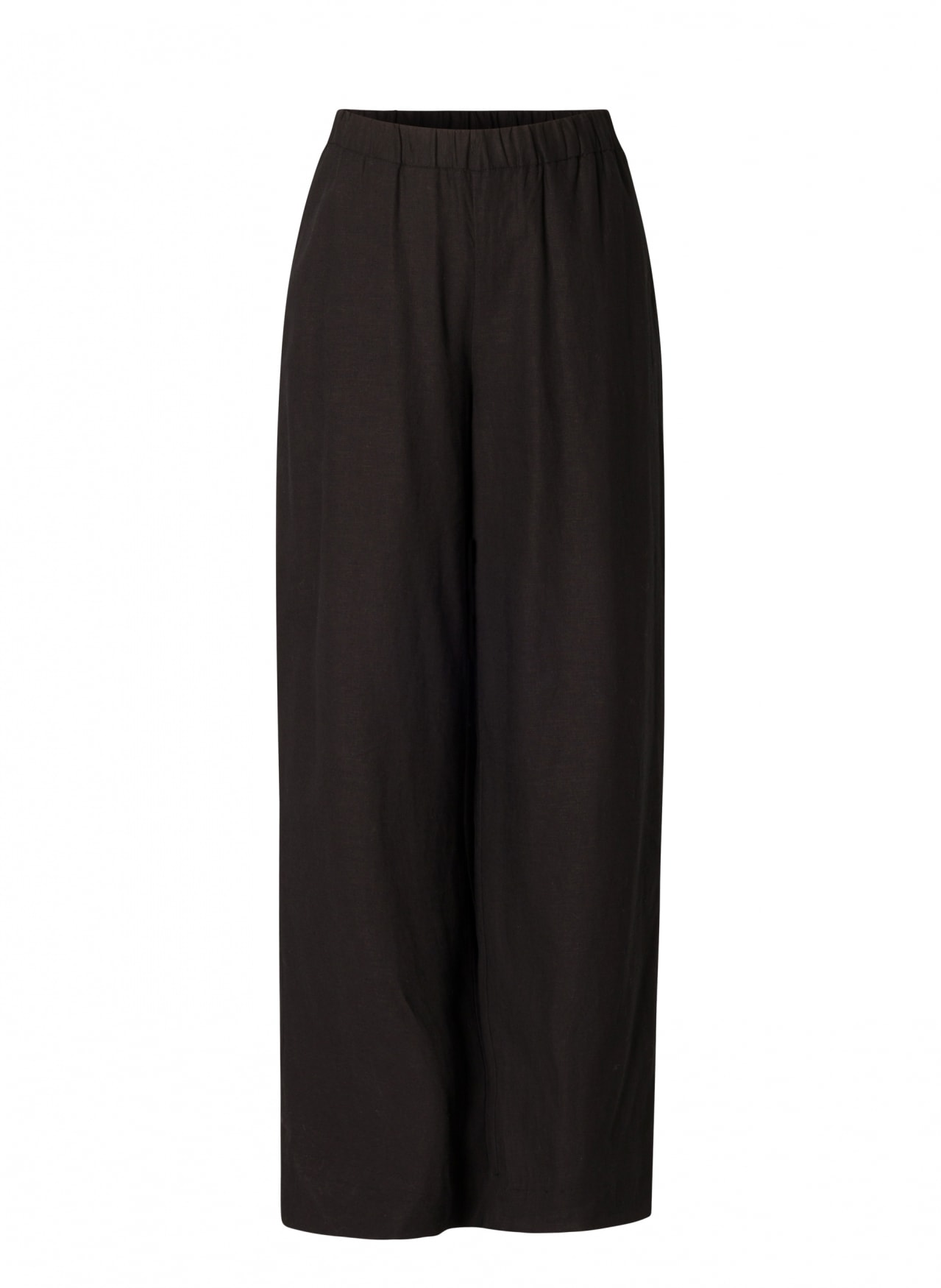 Base Level Curvy Leinenhose »Yula«  Sommerhose, Leinen-Viskose-Mix, mit elastischem Bund