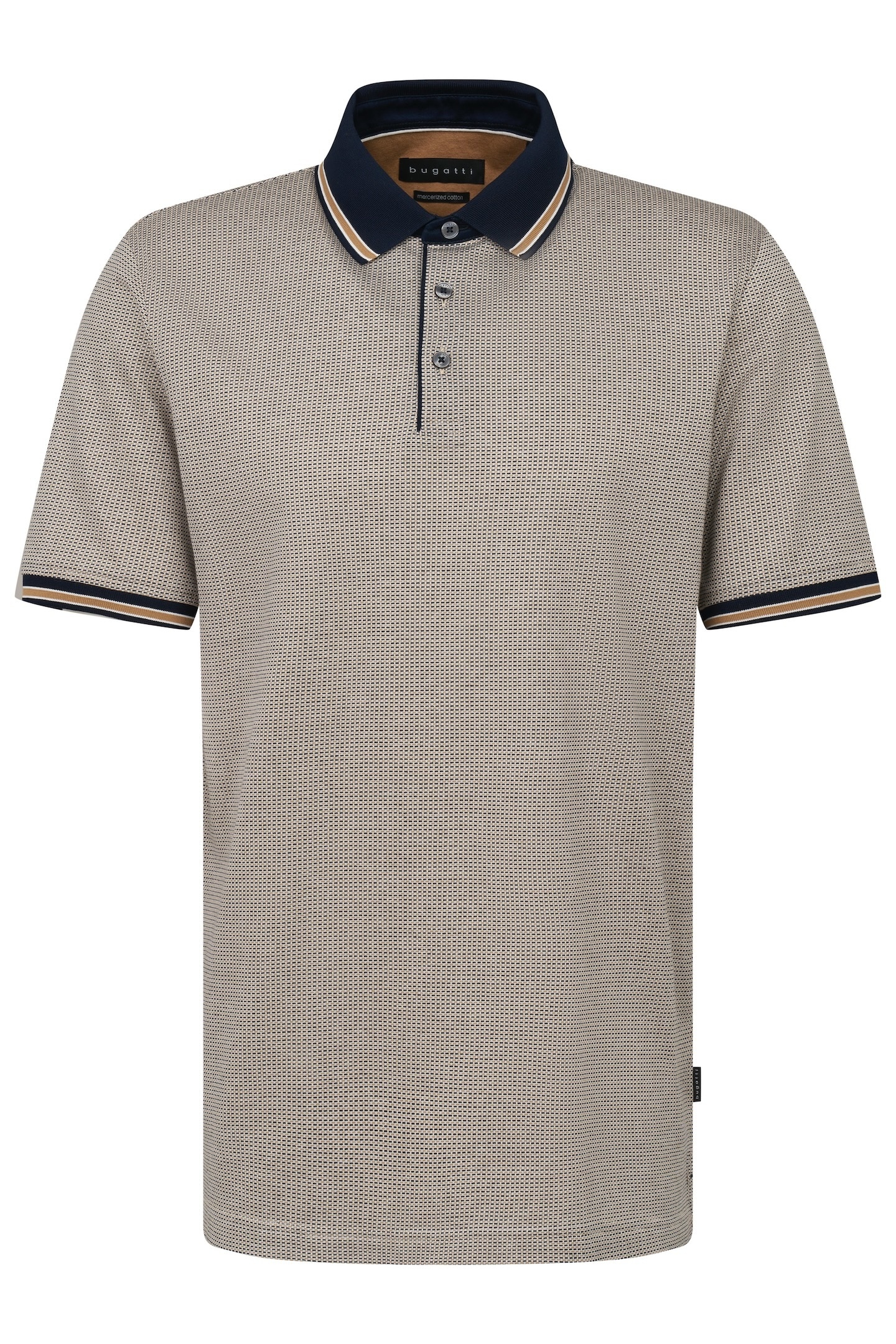 bugatti Poloshirt, aus Baumwolle
