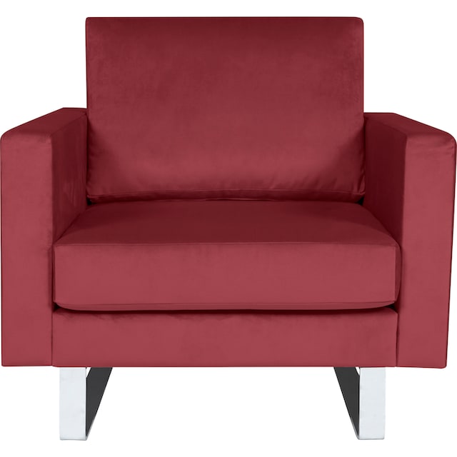 Alte Gerberei Sessel »Velina«, mit Metallkufen online kaufen