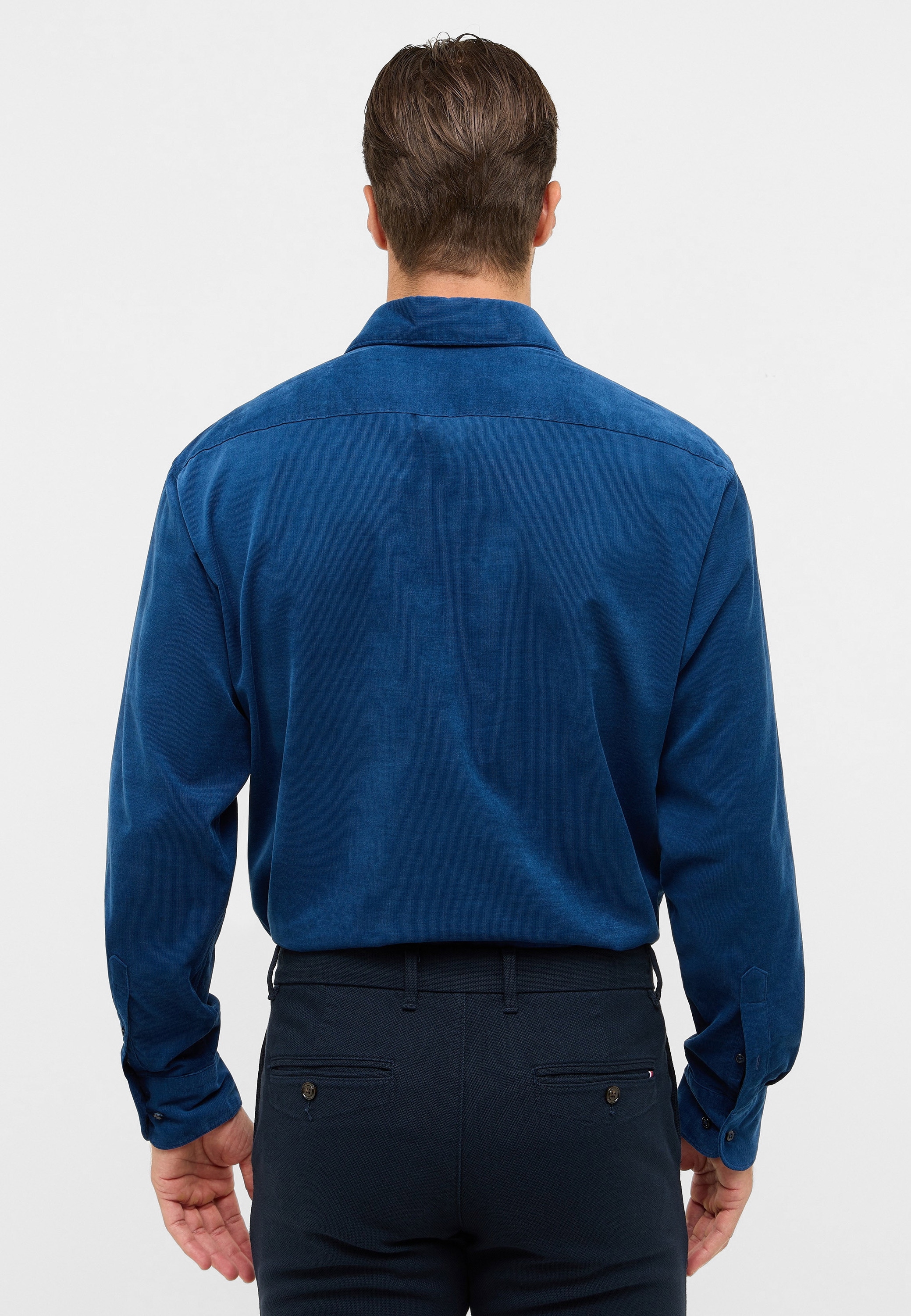 Eterna Langarmhemd »MODERN FIT« EASY IRON (bügelleicht)