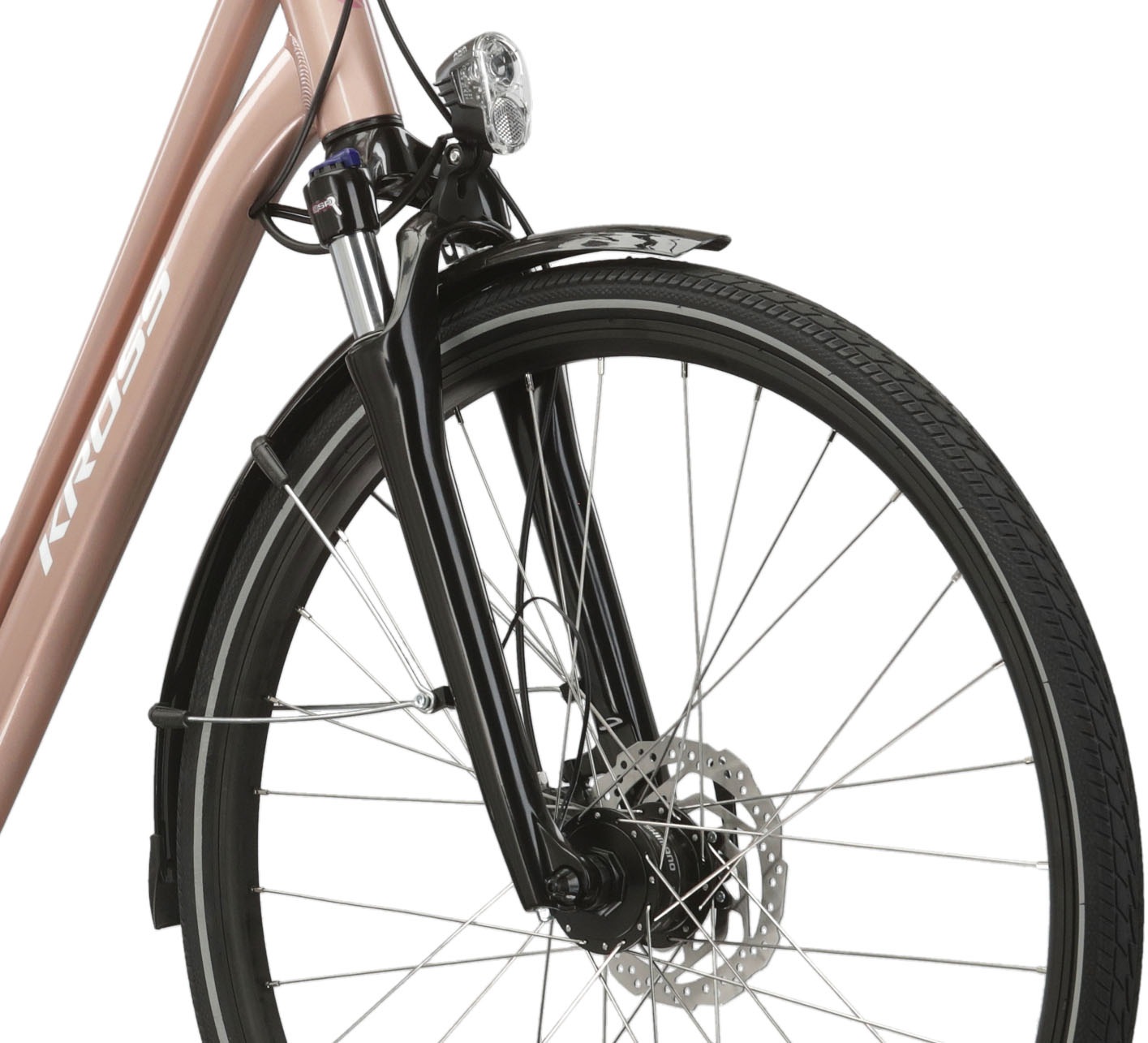 Kross Cityrad »Citybike Sentio 4.0« 27 Gang Shimano ACERA T3000 Schaltwerk Kettenschaltung