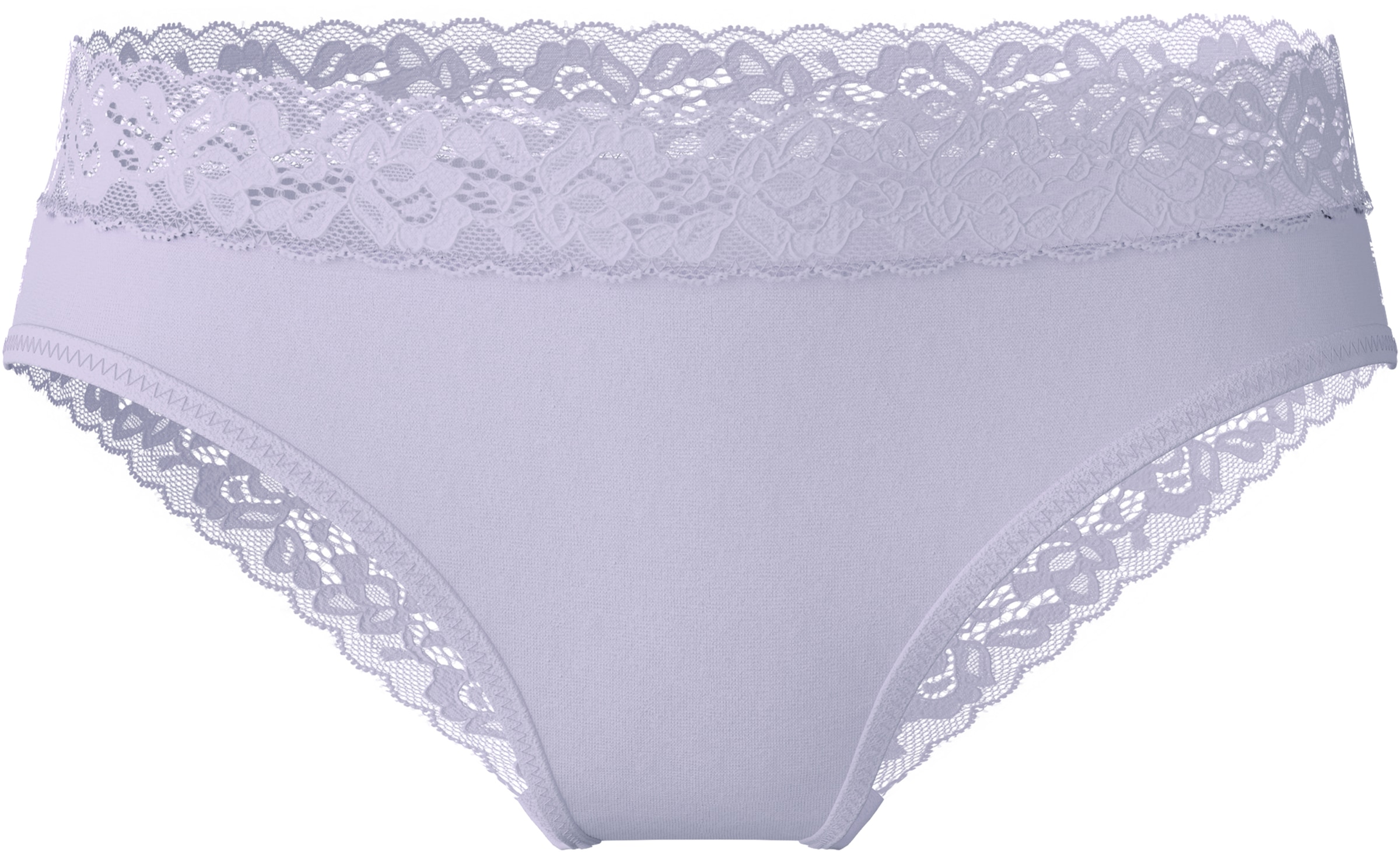 CALIDA Slip »Natural Comfort Lace«, mit Spitze am Bund und Beinausschnitt