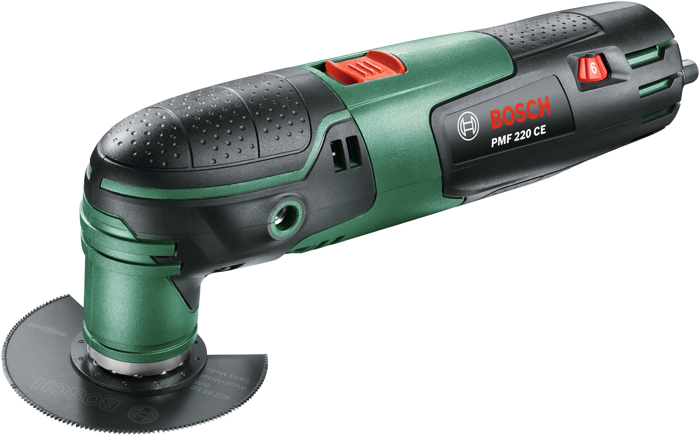 Bosch Home & Garden Elektro-Multifunktionswerkzeug »PMF 220 CE«, inkl. Zubehör und Kunststoffkoffer