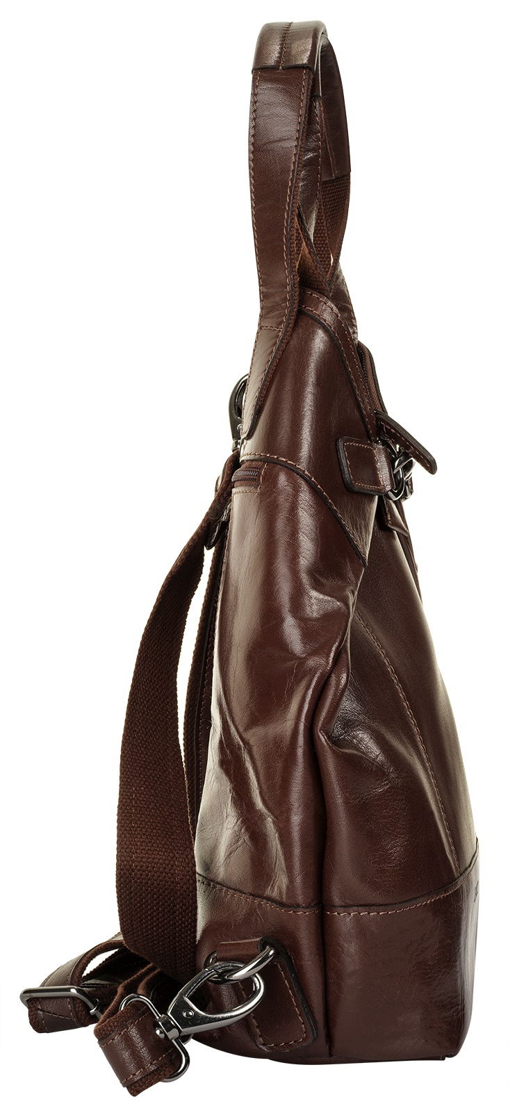WouWou Cityrucksack, echt Leder