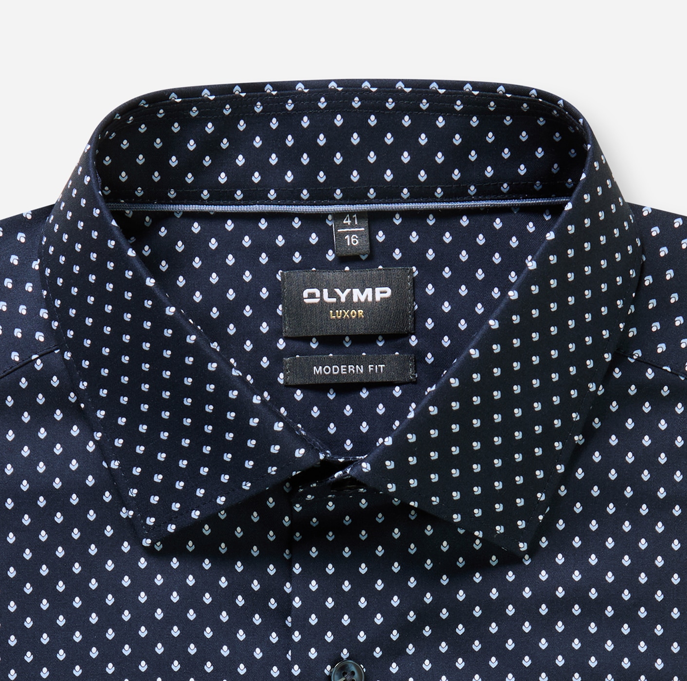 OLYMP Langarmhemd »Luxor« modern fit, New-Kentkagen, Businesshemd, extra langer Arm