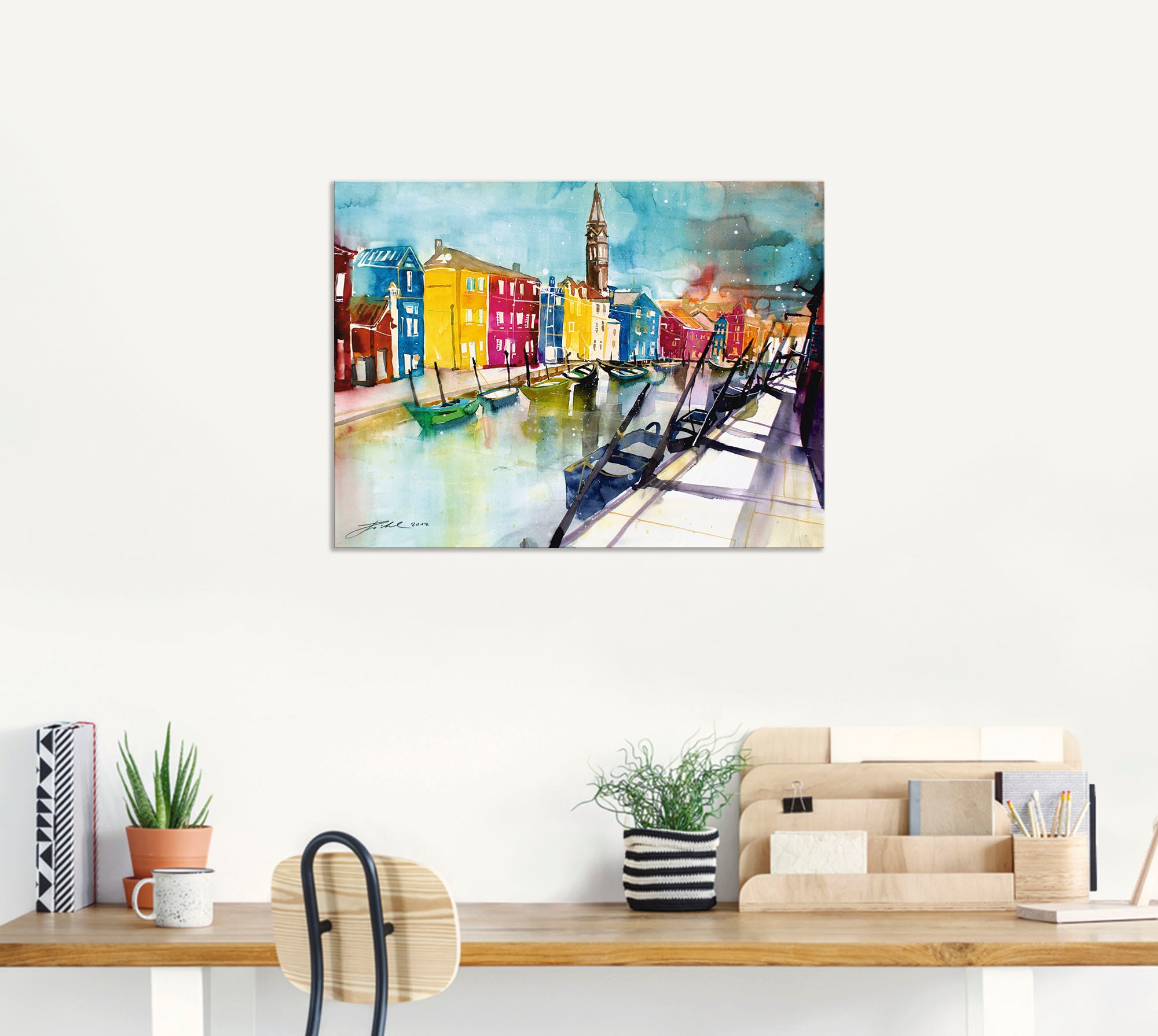 Artland Wandbild »Venedig«, Italien, (1 St.), als Alubild, Outdoorbild, Leinwandbild in verschied. Größen