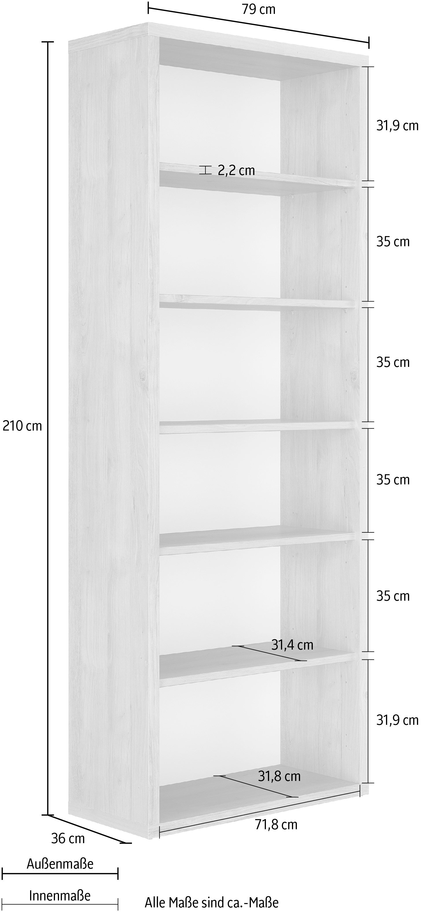 Gami Aktenregal »Elio«, (1 St.), Kollektion in edles Design