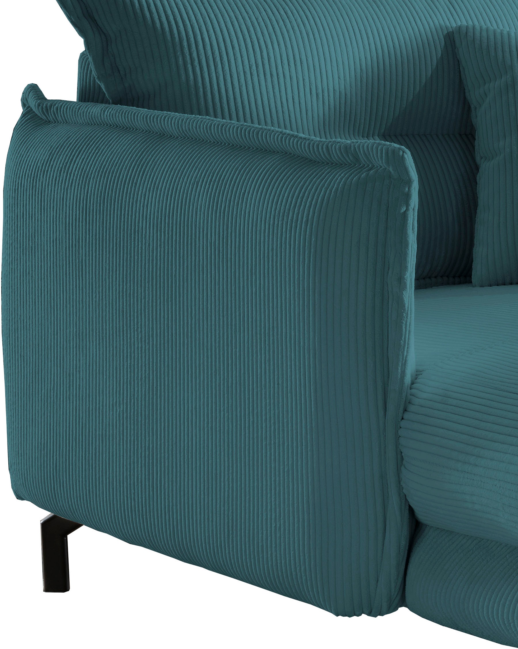 Home affaire Relaxsessel »Lazio modern und bequem, schmale Armlehnen, tolle Detailverarbeitung« zwei verschiedene Fußfarben wählbar