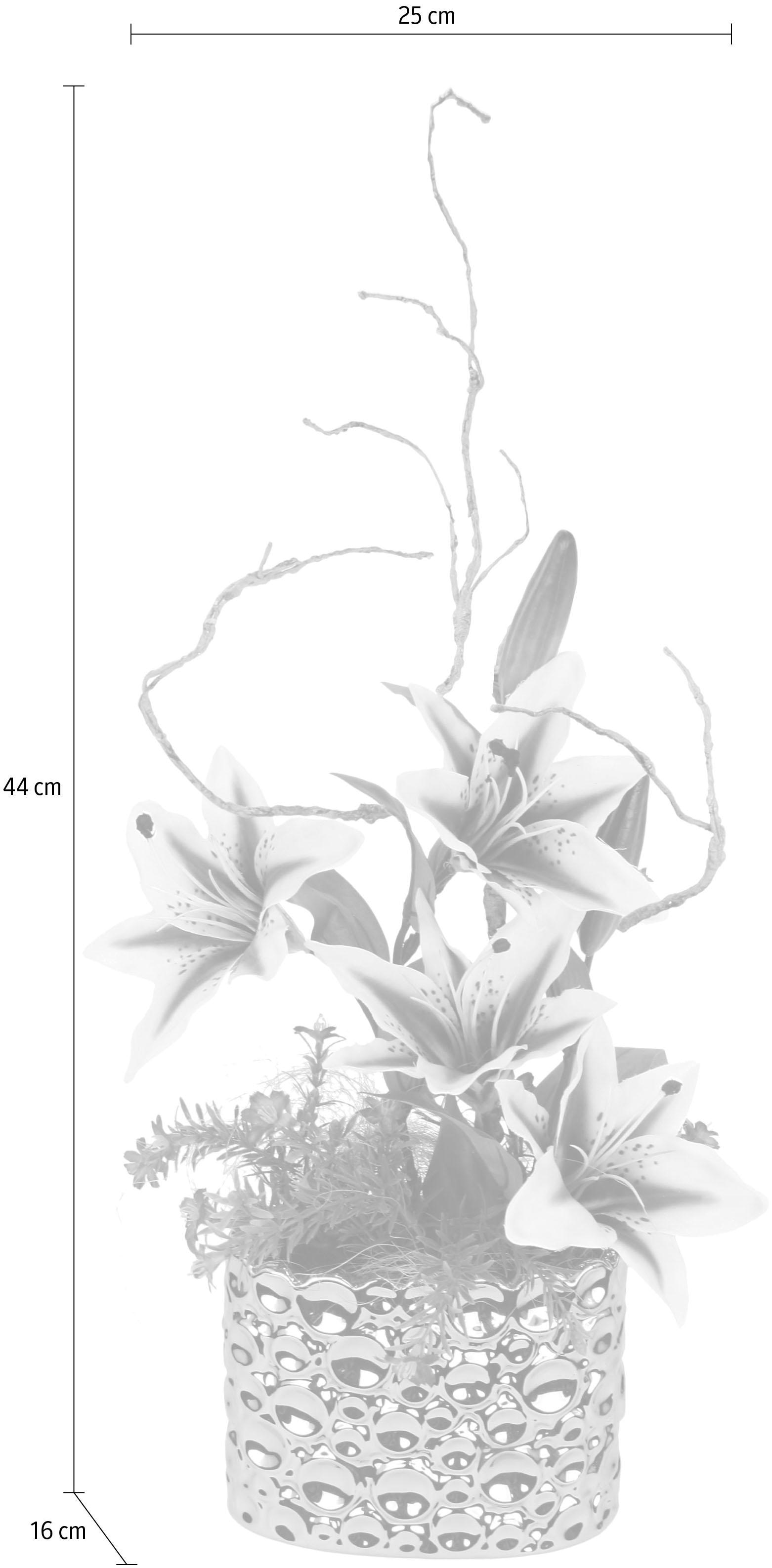 I.GE.A. Kunstpflanze, (1 St.), Arrangement im Topf bei OTTO