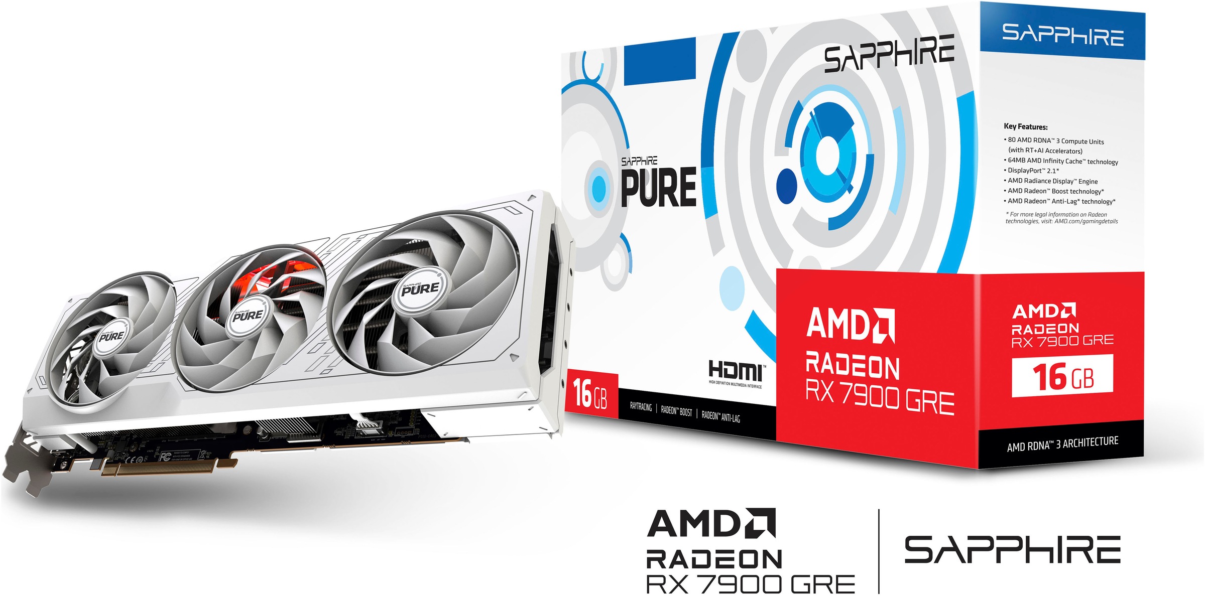 Sapphire Grafikkarte »11325-03-20G«, 16 GB, GDDR6