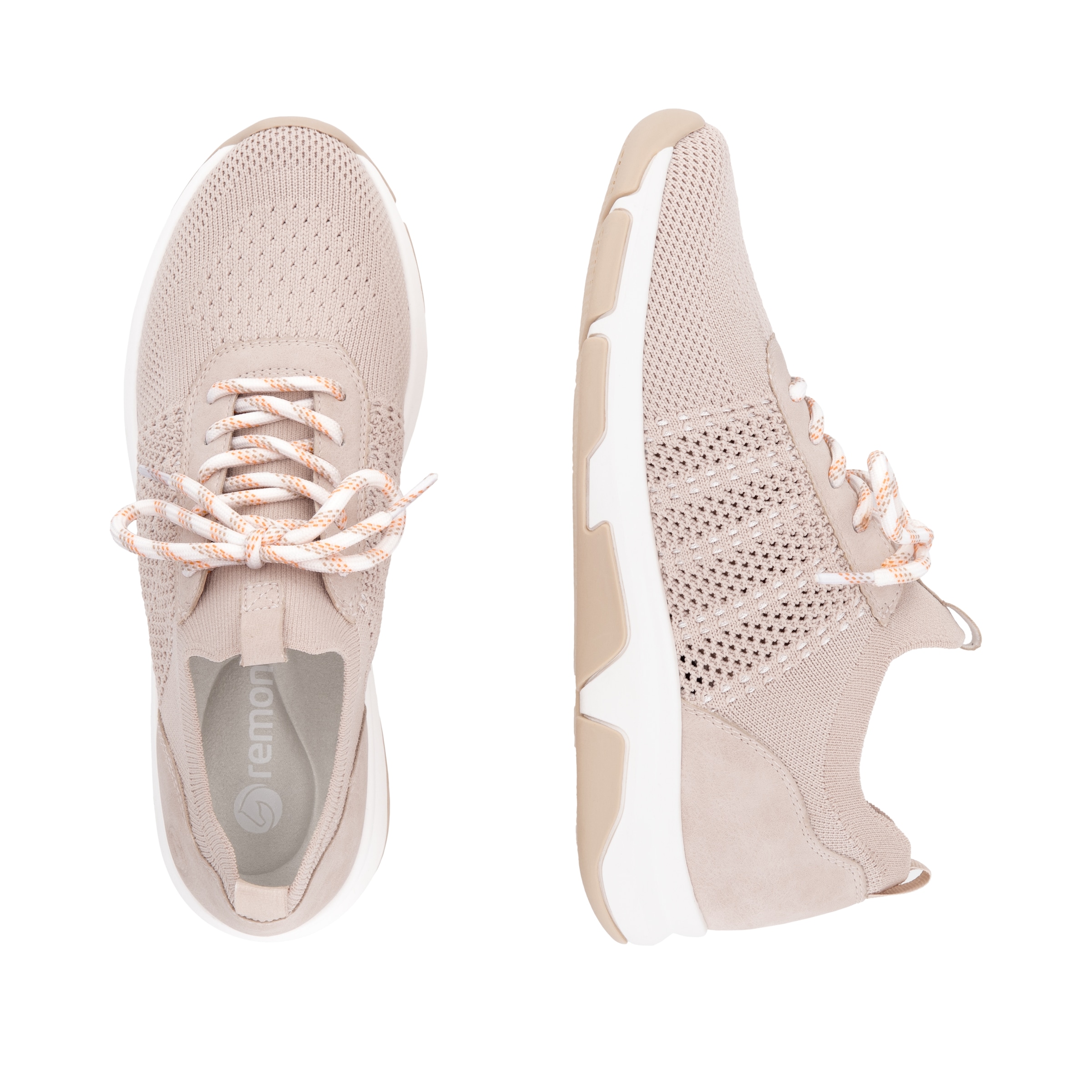 Remonte Slip-On Sneaker, Freizeitschuh, Halbschuh, Slipper, Schlupfschuh mit Anziehlaschen